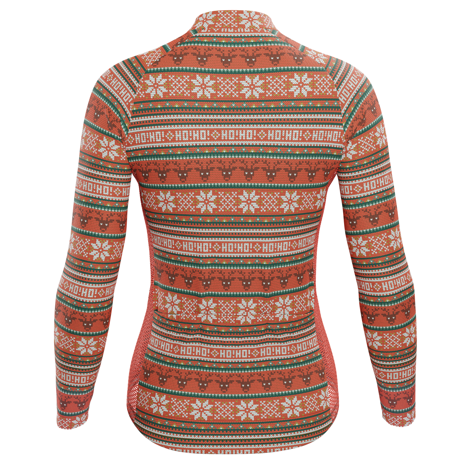 Women's Navidad Long Sleeve Cycling Jersey