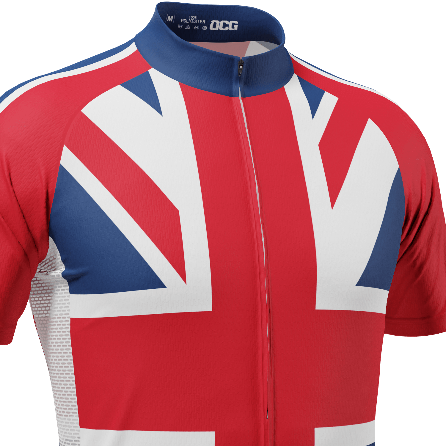 Union Jack Men's UK Short Sleeve Cycling Jersey