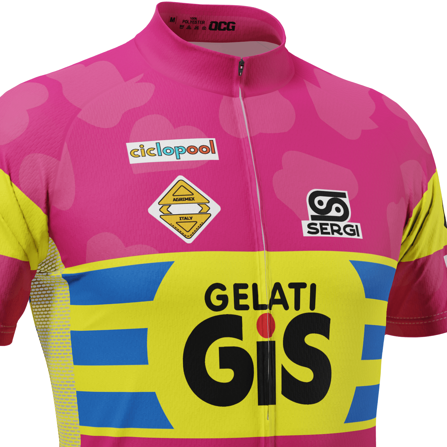 Men's Ice Cream Short Sleeve Cycling Jersey