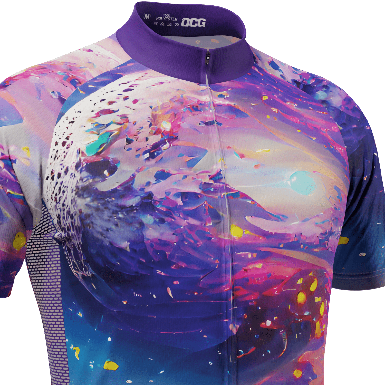Men's Planets Short Sleeve Cycling Jersey