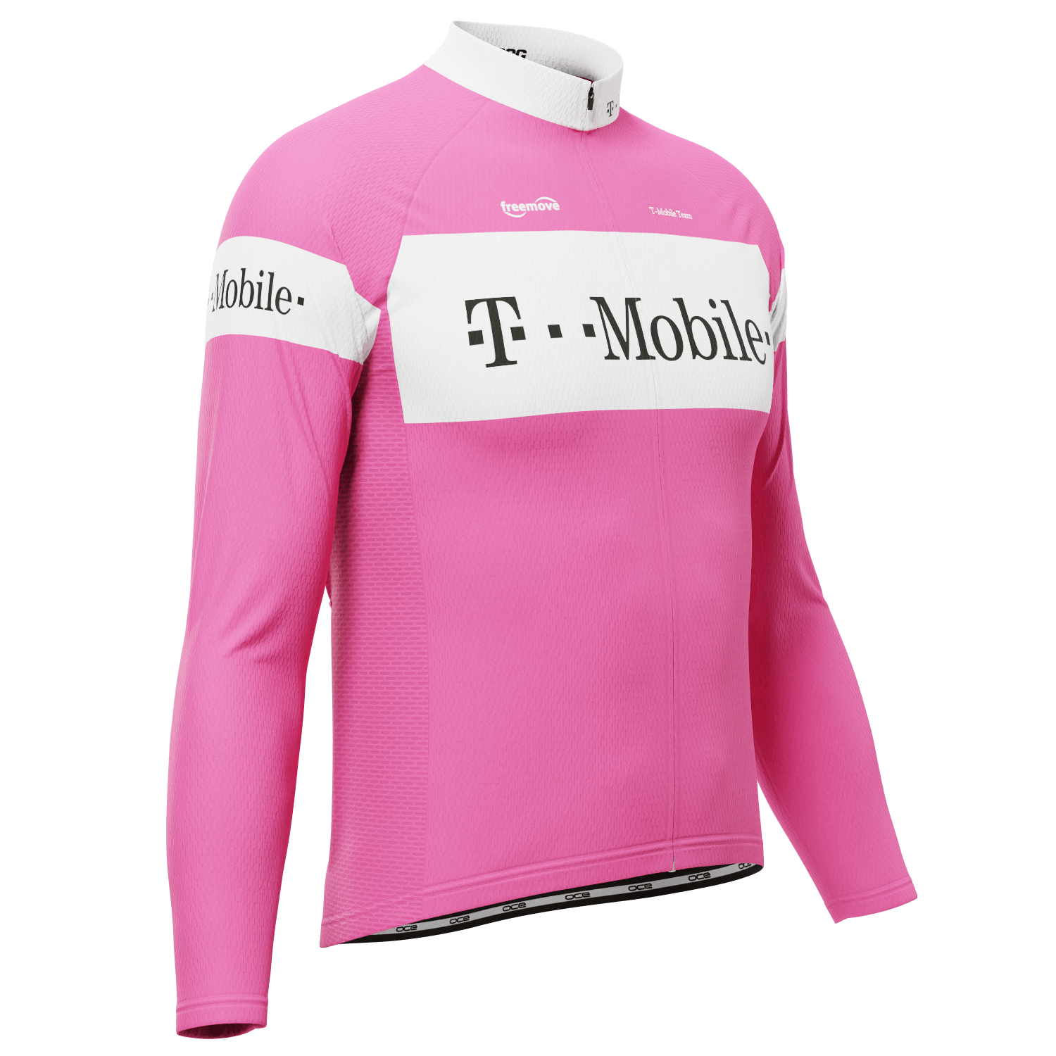 Men's Retro T-Mobile Long Sleeve Cycling Jersey