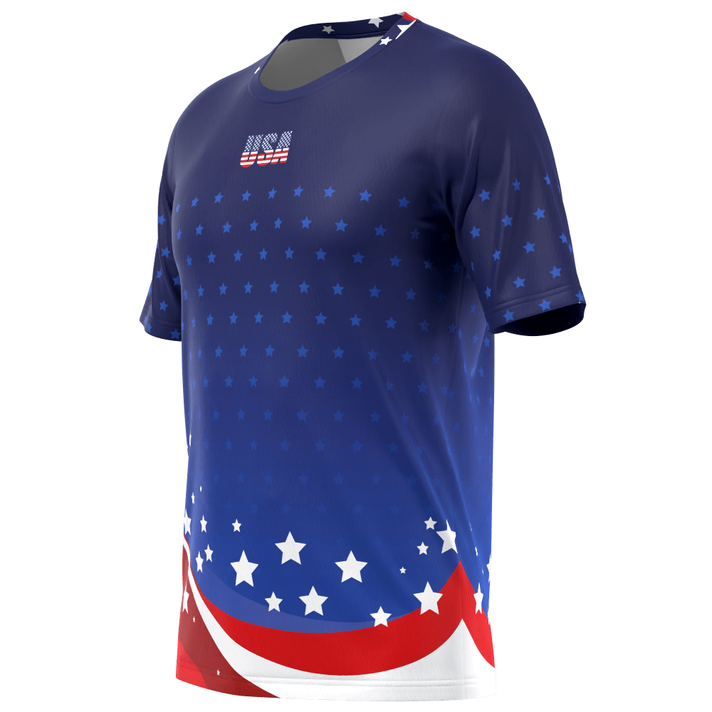 ORG Patriot USA Men's Technical Running Shirt