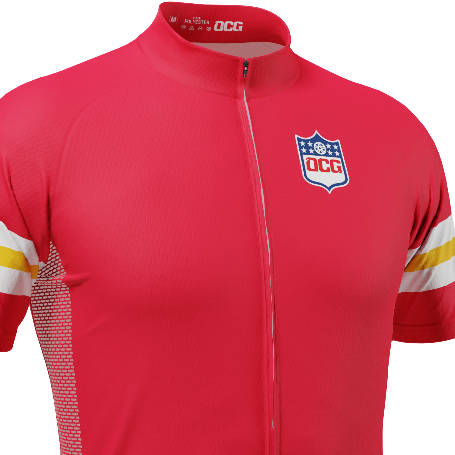 Men's Kansas Football Short Sleeve Cycling Jersey