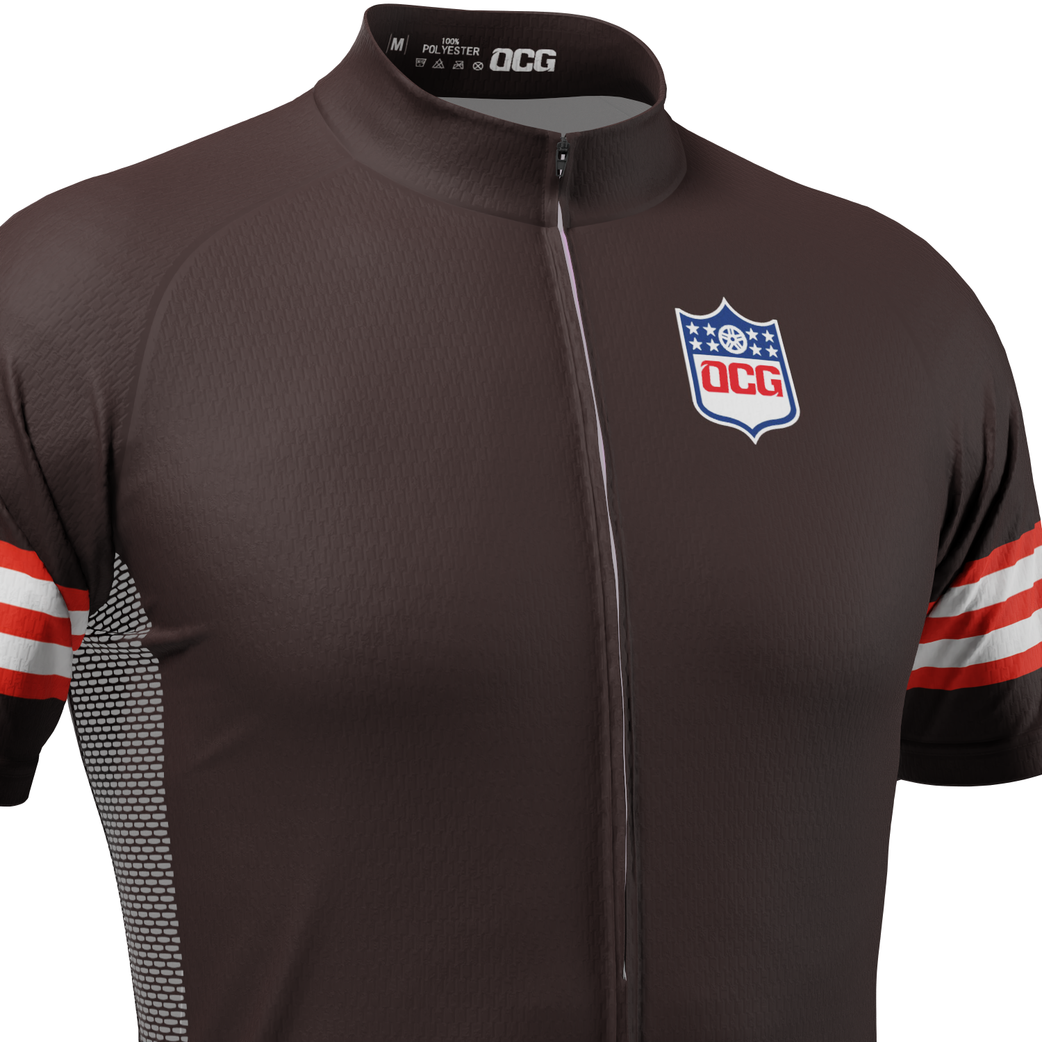 Men's Cleveland Football Short Sleeve Cycling Jersey