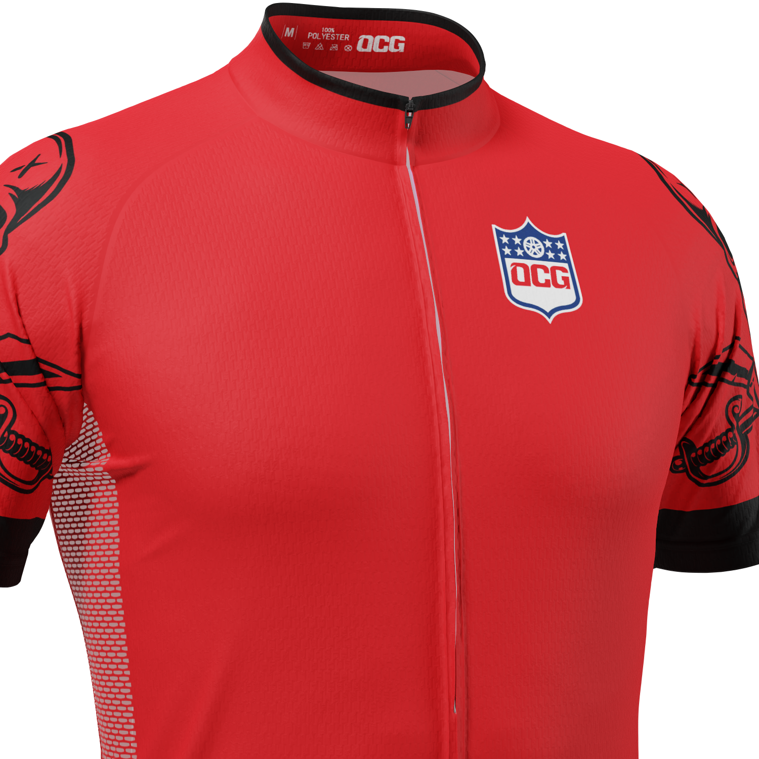 Men's Tampa Football Short Sleeve Cycling Jersey
