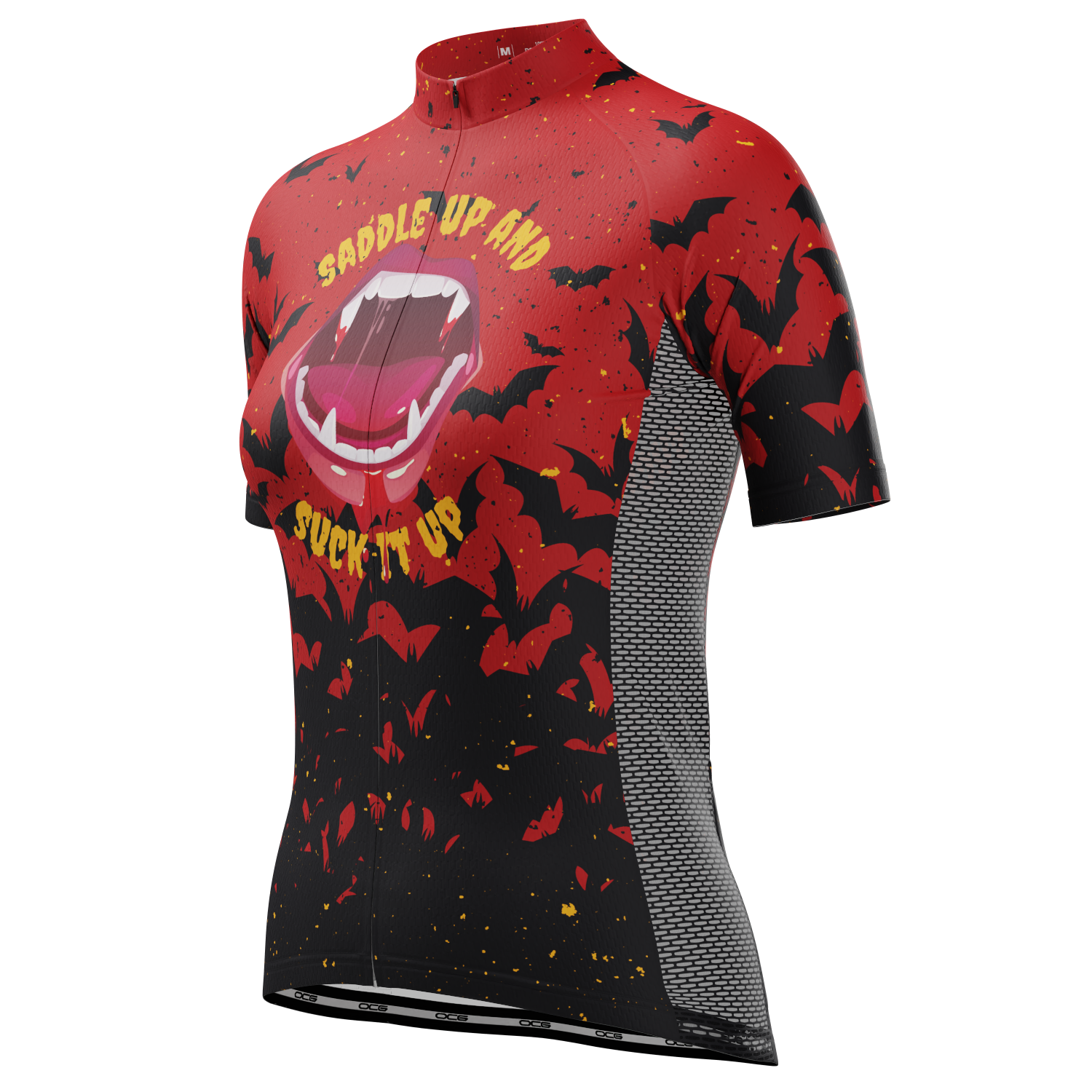 Women's Dracula Short Sleeve Cycling Jersey