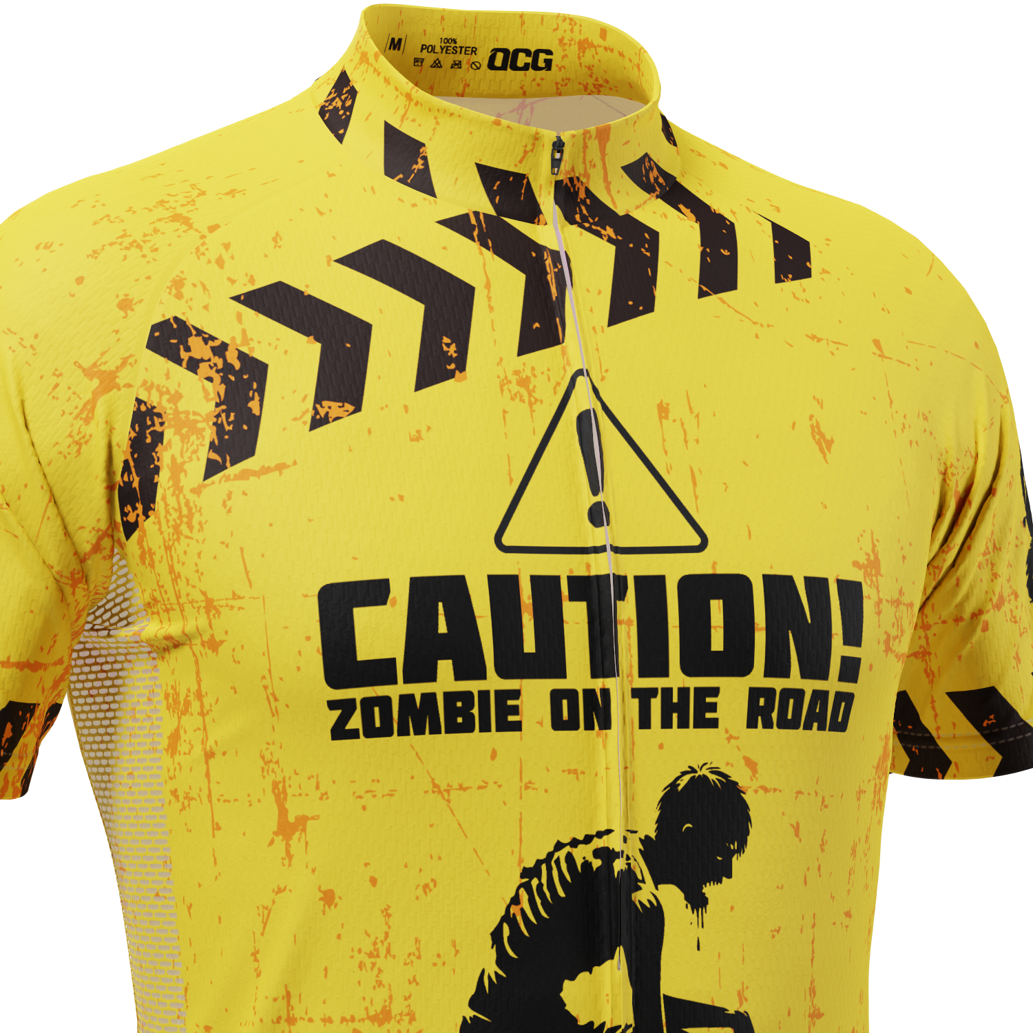 Men's Zombies Short Sleeve Cycling Jersey