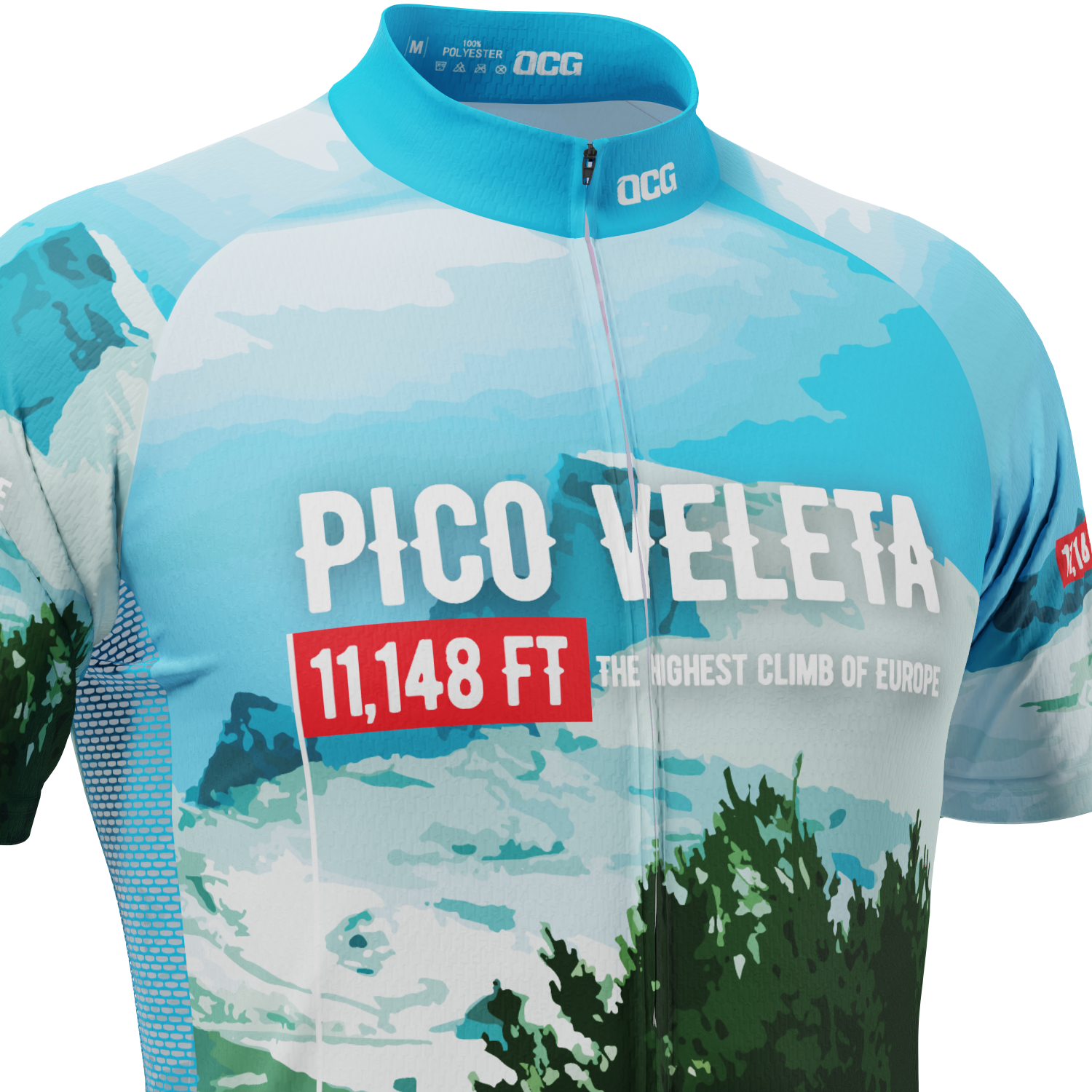 Men's  Pico Veleta Epic Climbs  Short Sleeve Cycling Jersey