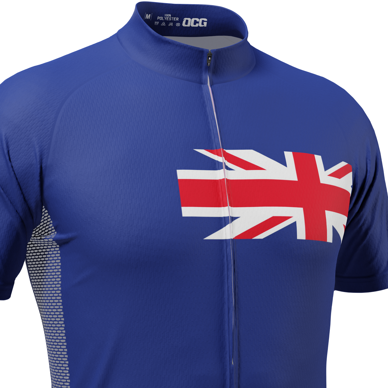 Men's UK Minimal Flag Short Sleeve Cycling Jersey