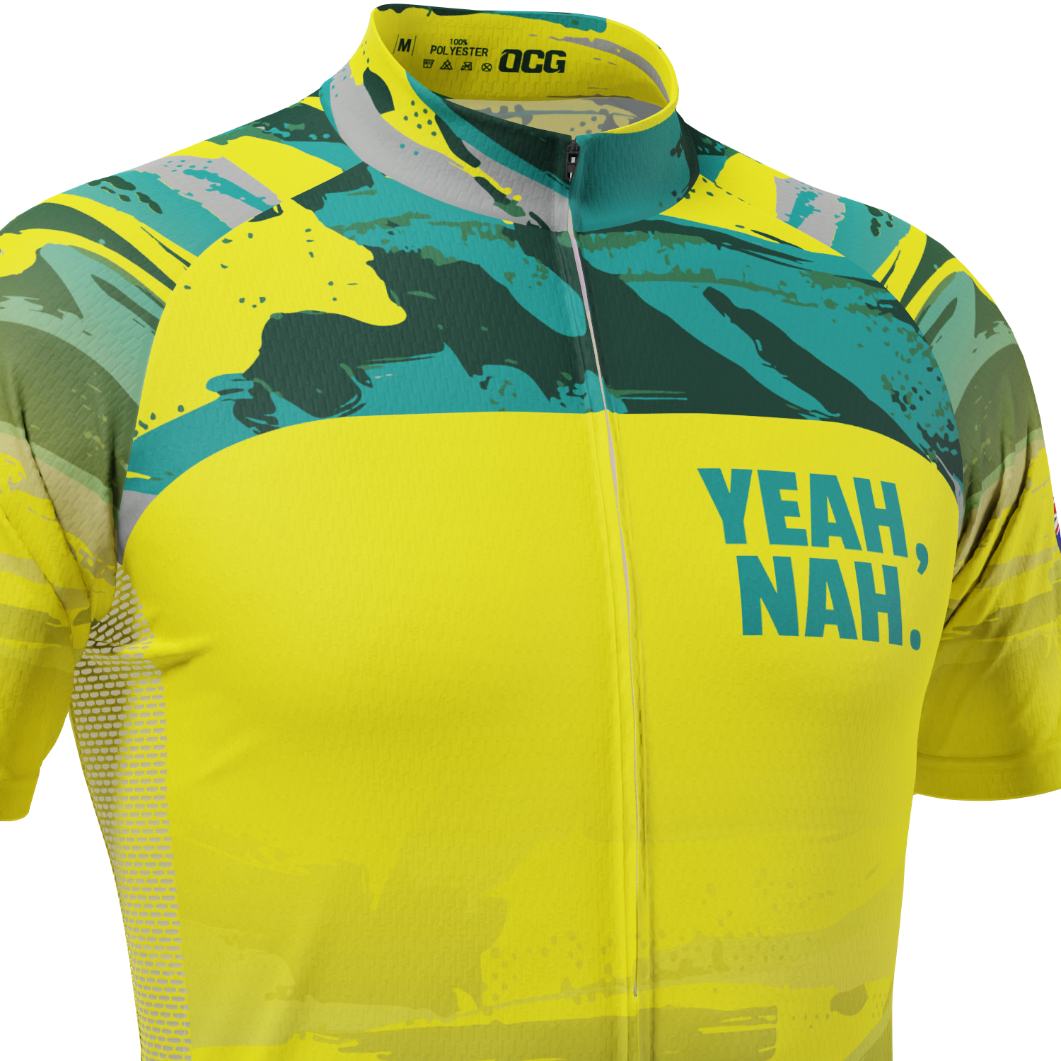 Men's Yeah, Nah Short Sleeve Cycling Jersey