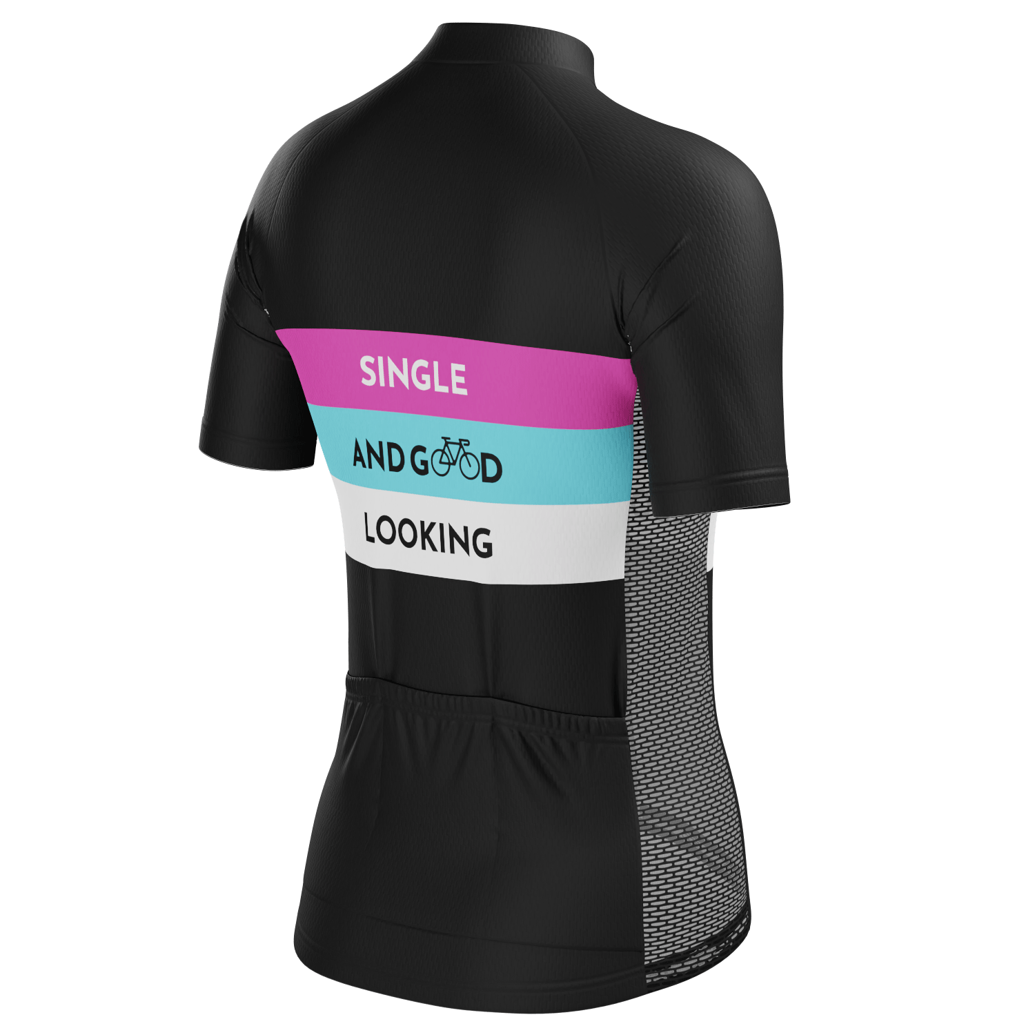 Women's Single and Good Looking Short Sleeve Cycling Jersey