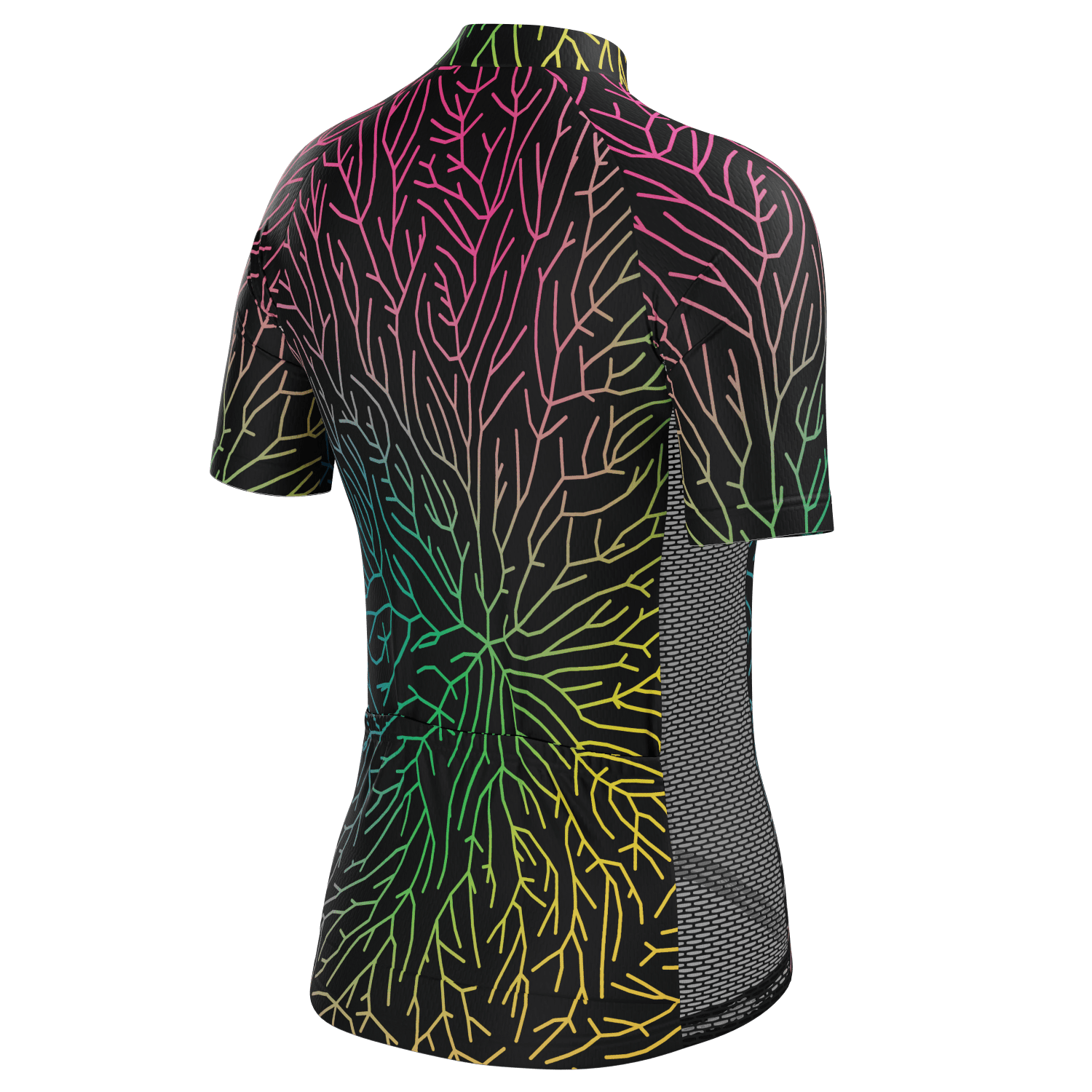 Women's Holographic Branches Short Sleeve Cycling Jersey