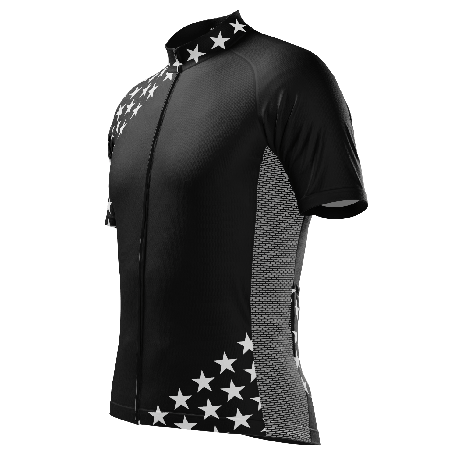 Men's Starred Short Sleeve Cycling Jersey