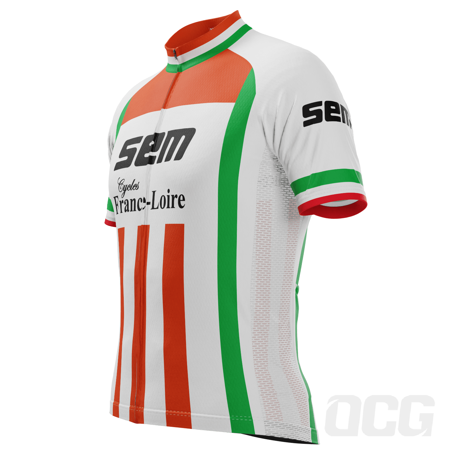Retro Sem Cycles France Loire Cycling Jersey