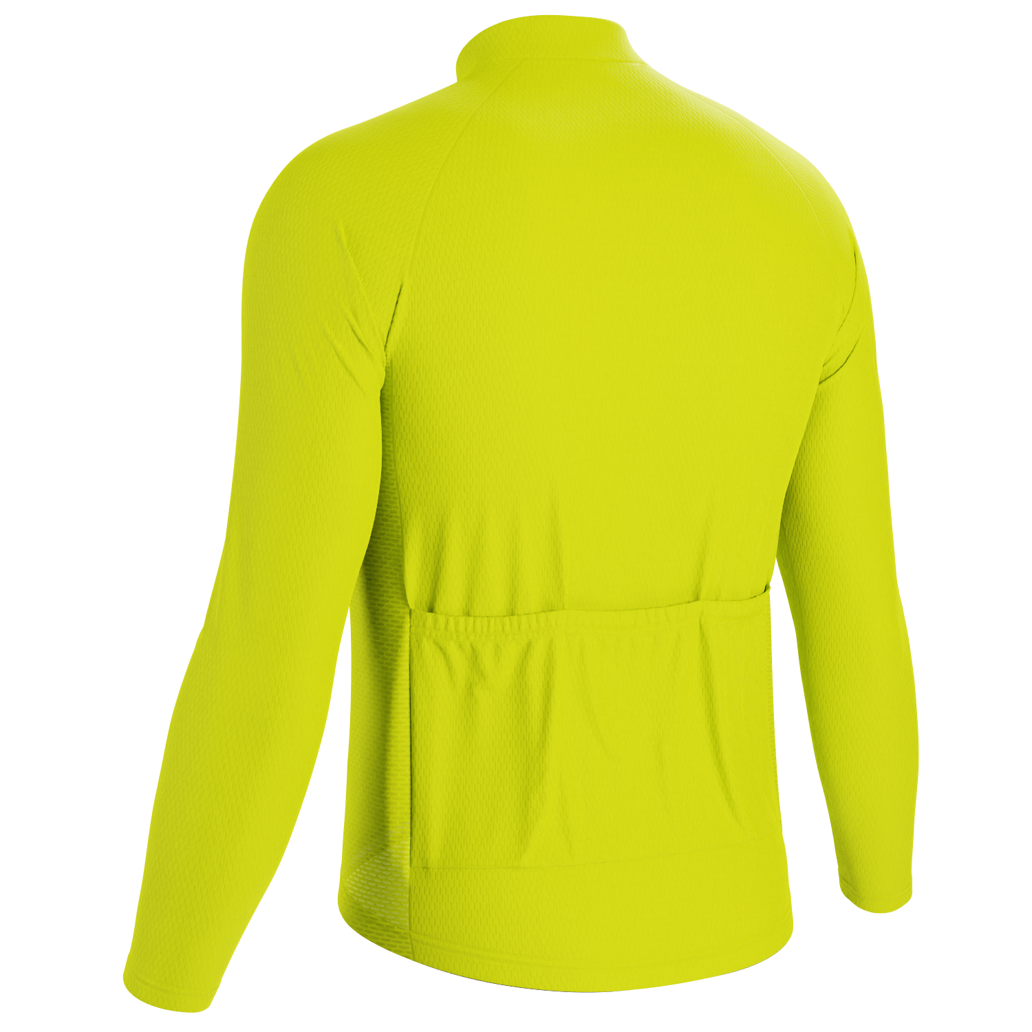 Men's High Viz Basics Long Sleeve Cycling Jersey