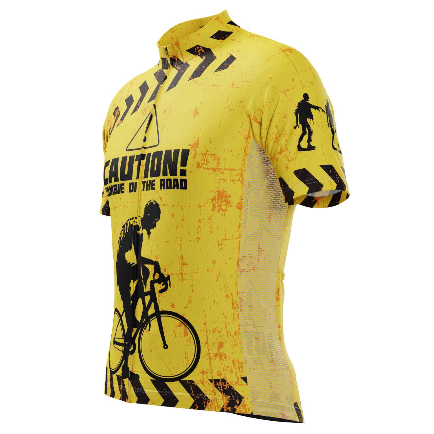 Men's Zombies Short Sleeve Cycling Jersey