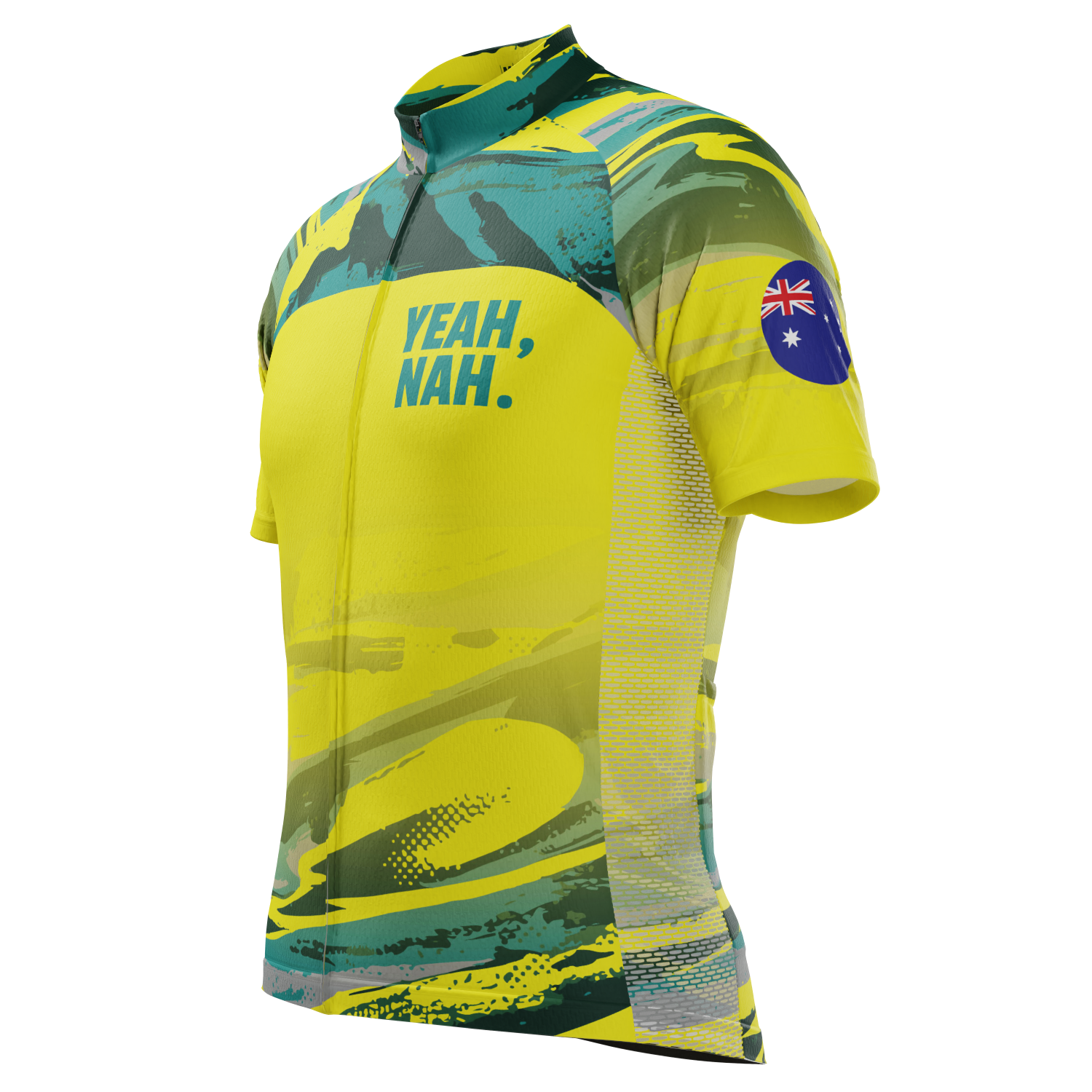 Men's Yeah, Nah Short Sleeve Cycling Jersey