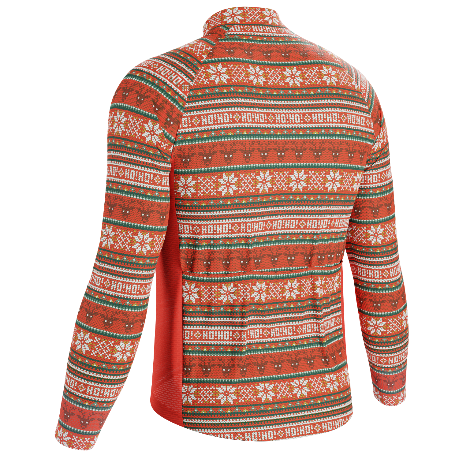 Men's Navidad Long Sleeve Cycling Jersey