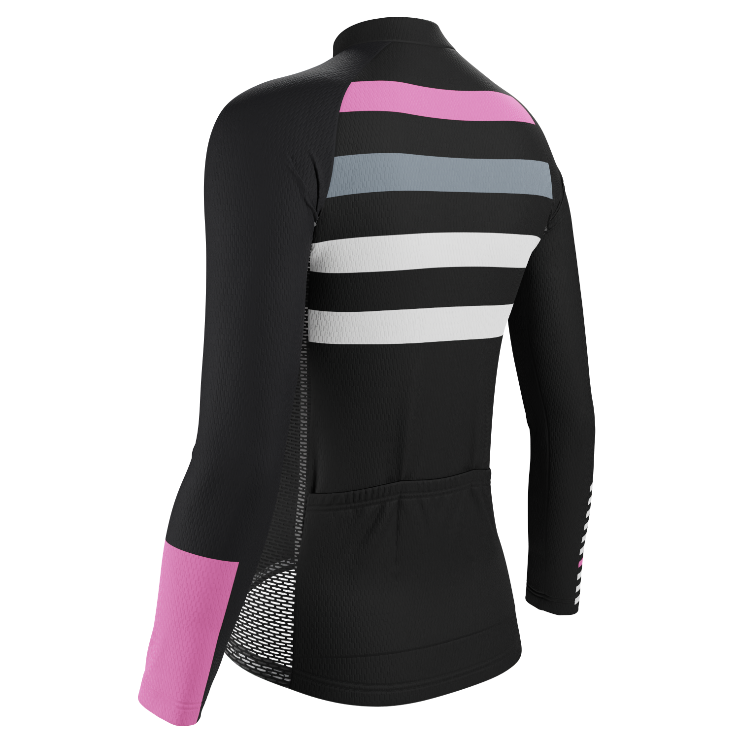 Women's Four Stripe Long Sleeve Cycling Jersey