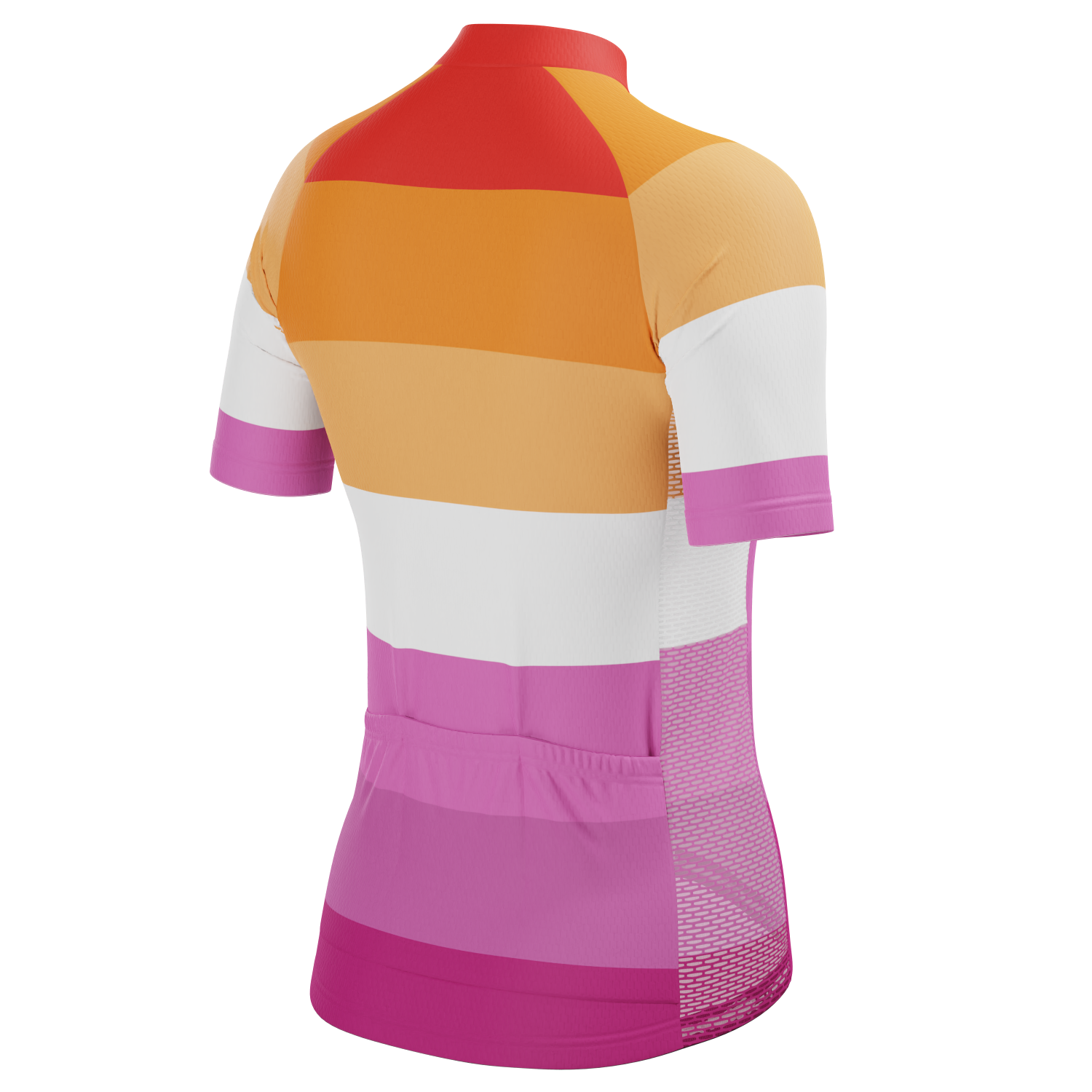 Women's LGBT Lesbian Pride Short Sleeve Cycling Jersey