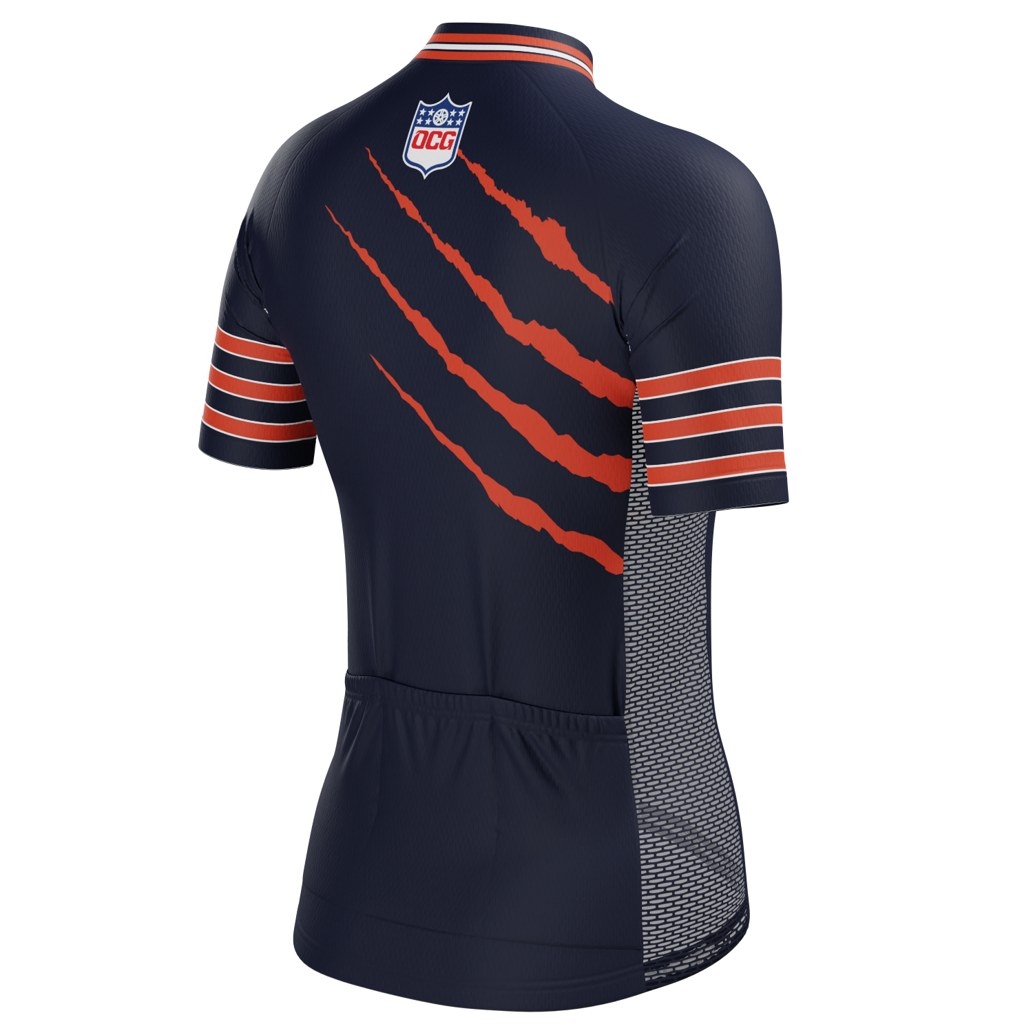 Women's Chicago Football Short Sleeve Cycling Jersey