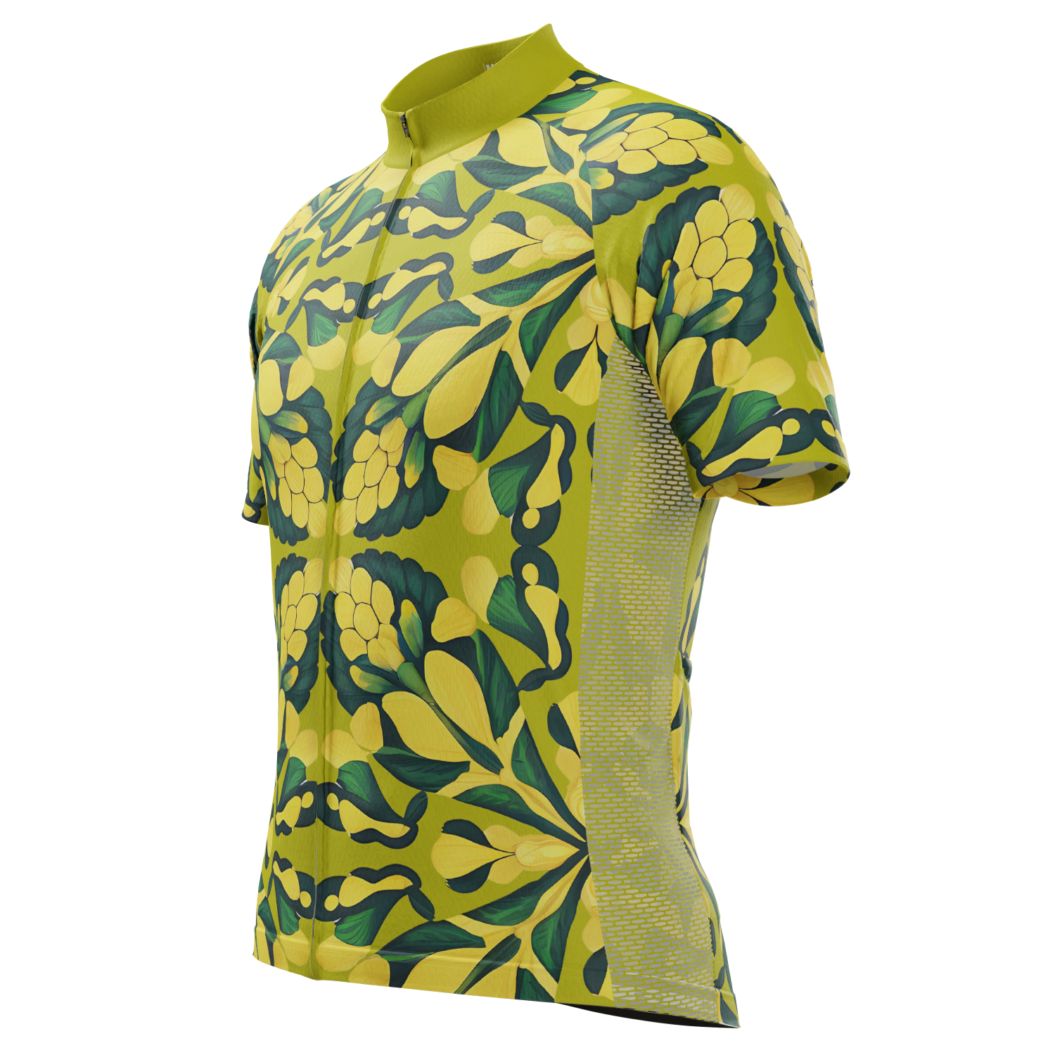 Men's The Golden Wattle Short Sleeve Cycling Jersey