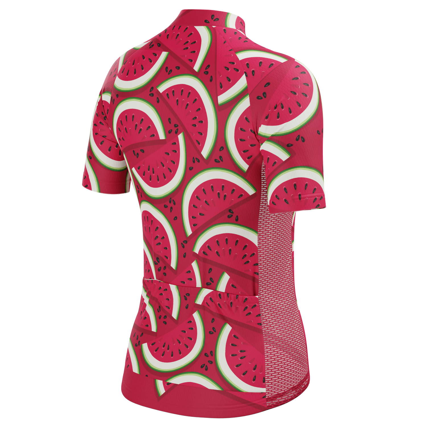 Women's Full Watermelon Fruity Short Sleeve Cycling Jersey