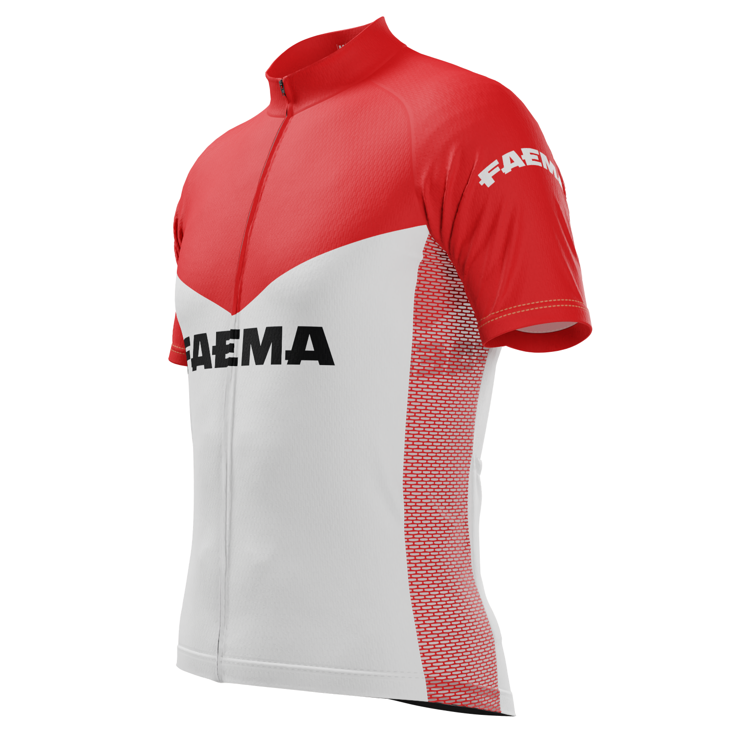 Men's Retro Espresso Short Sleeve Cycling Jersey