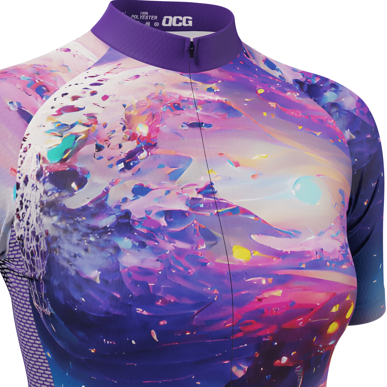 Women's Planets Short Sleeve Cycling Jersey