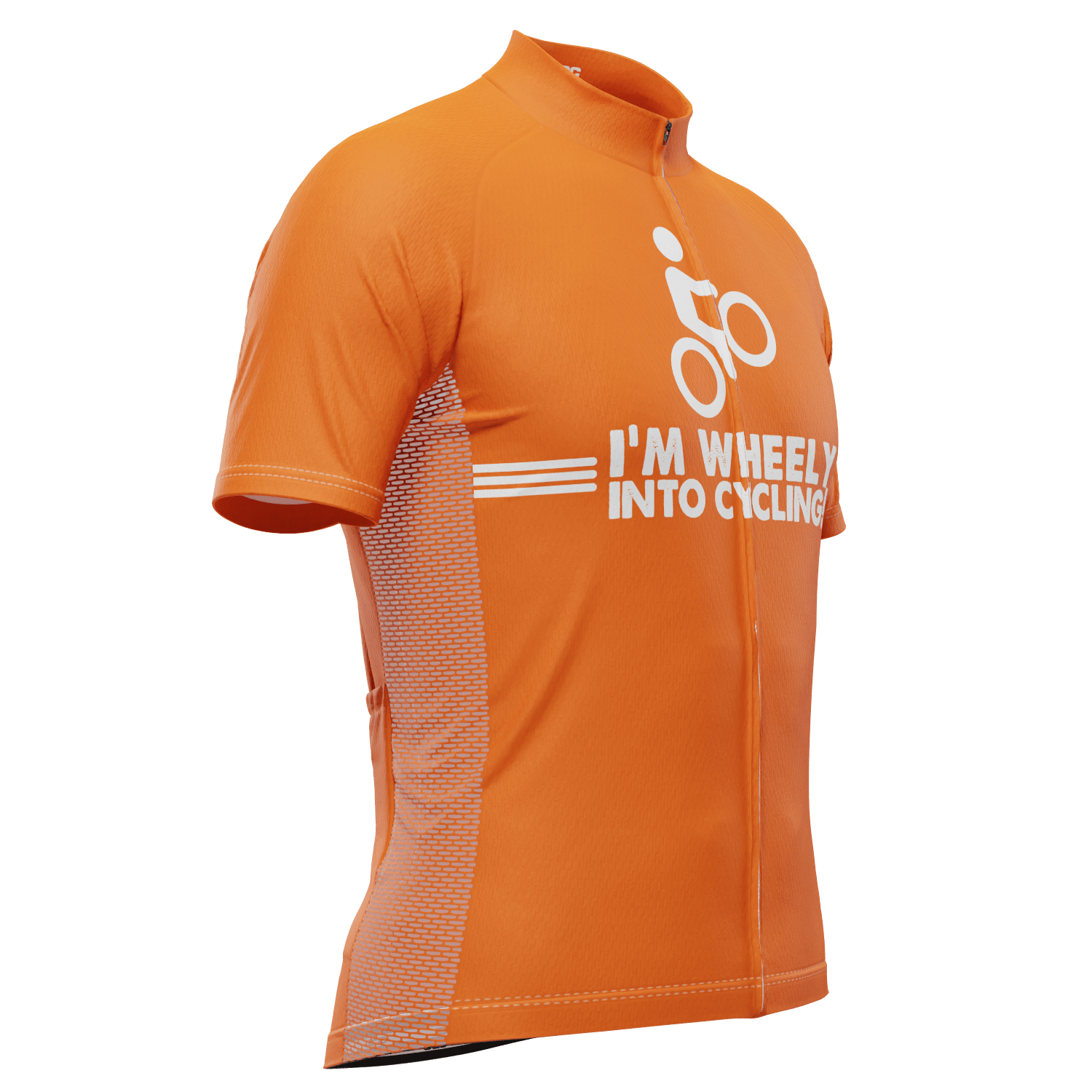 Men's I'm Wheely Into Cycling! Short Sleeve Cycling Jersey