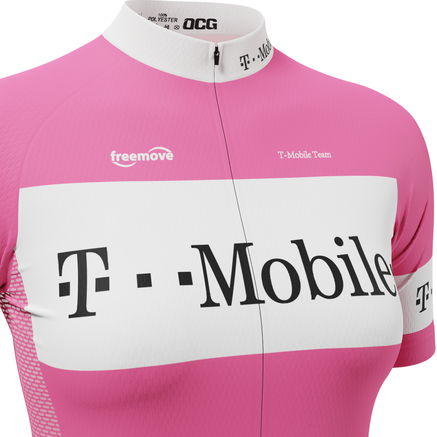 Women's Retro T-Mobile Short Sleeve Cycling Jersey