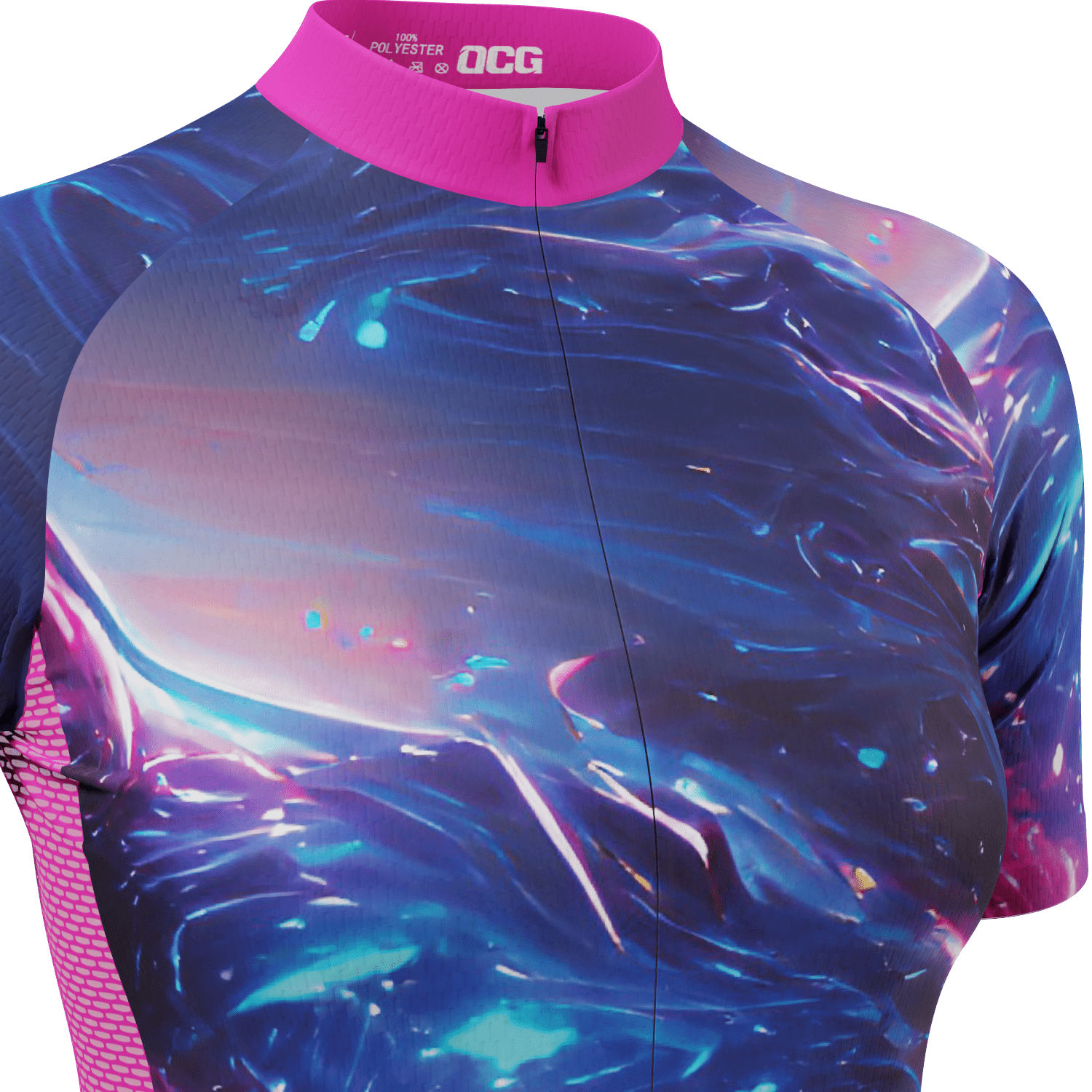 Women's Galaxy Short Sleeve Cycling Jersey