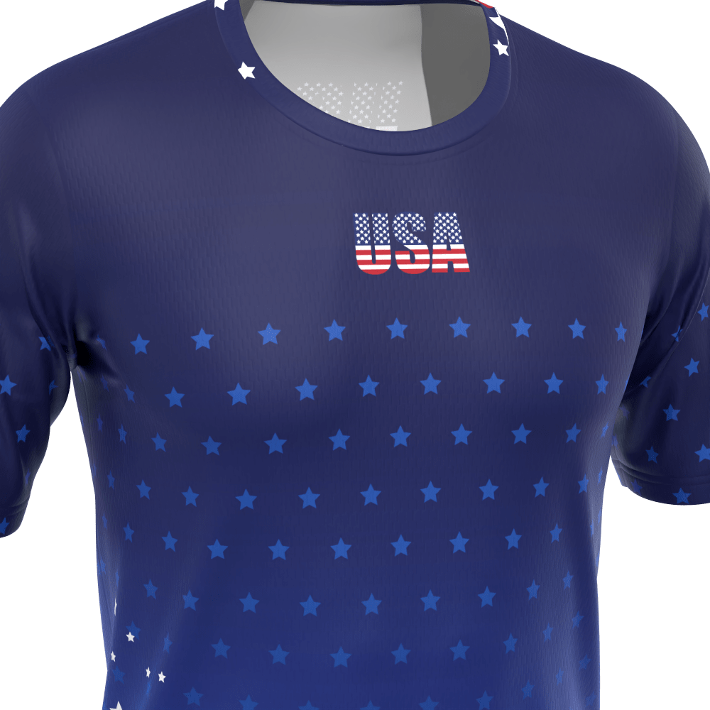 ORG Patriot USA Men's Technical Running Shirt