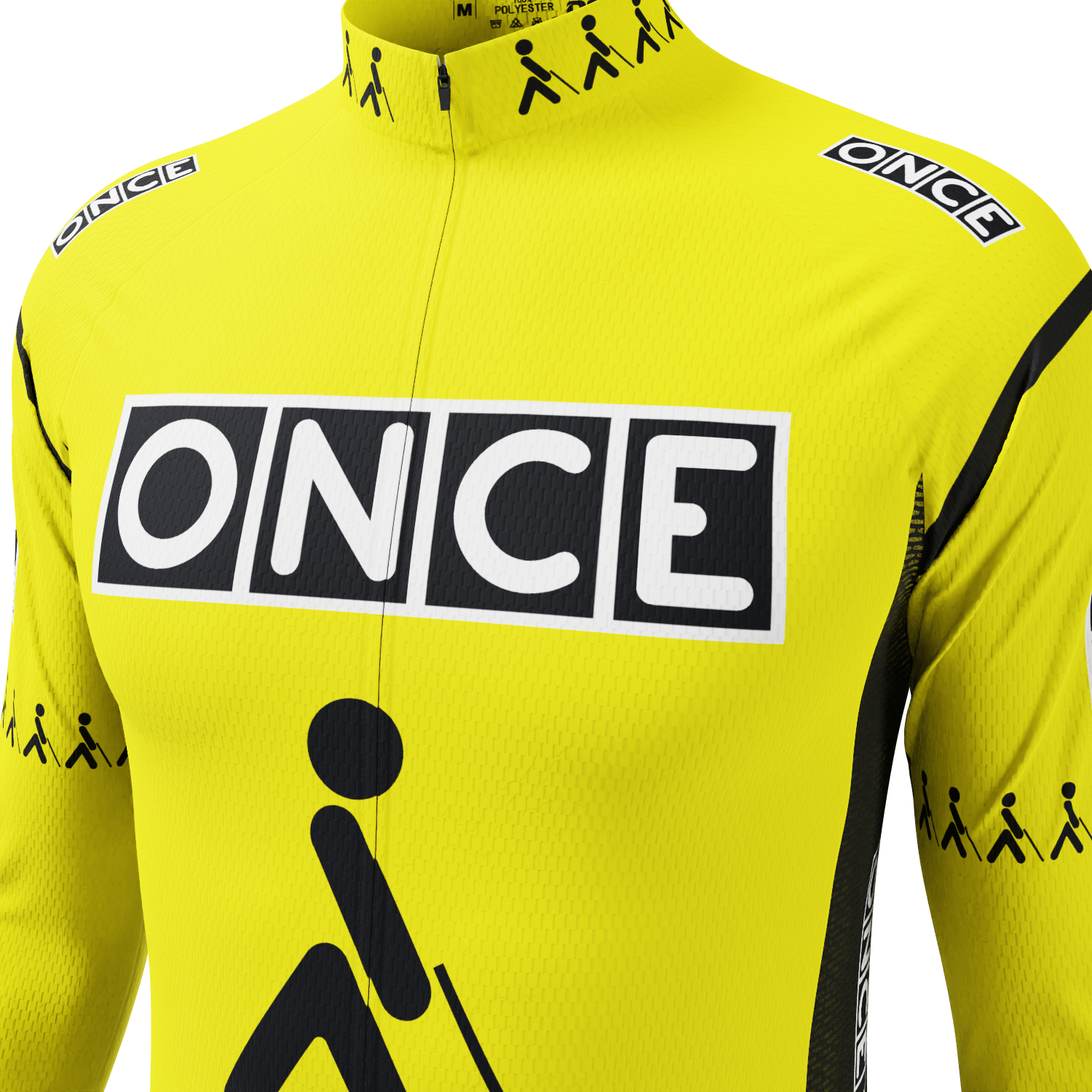 Men's Retro Solo Long Sleeve Cycling Jersey