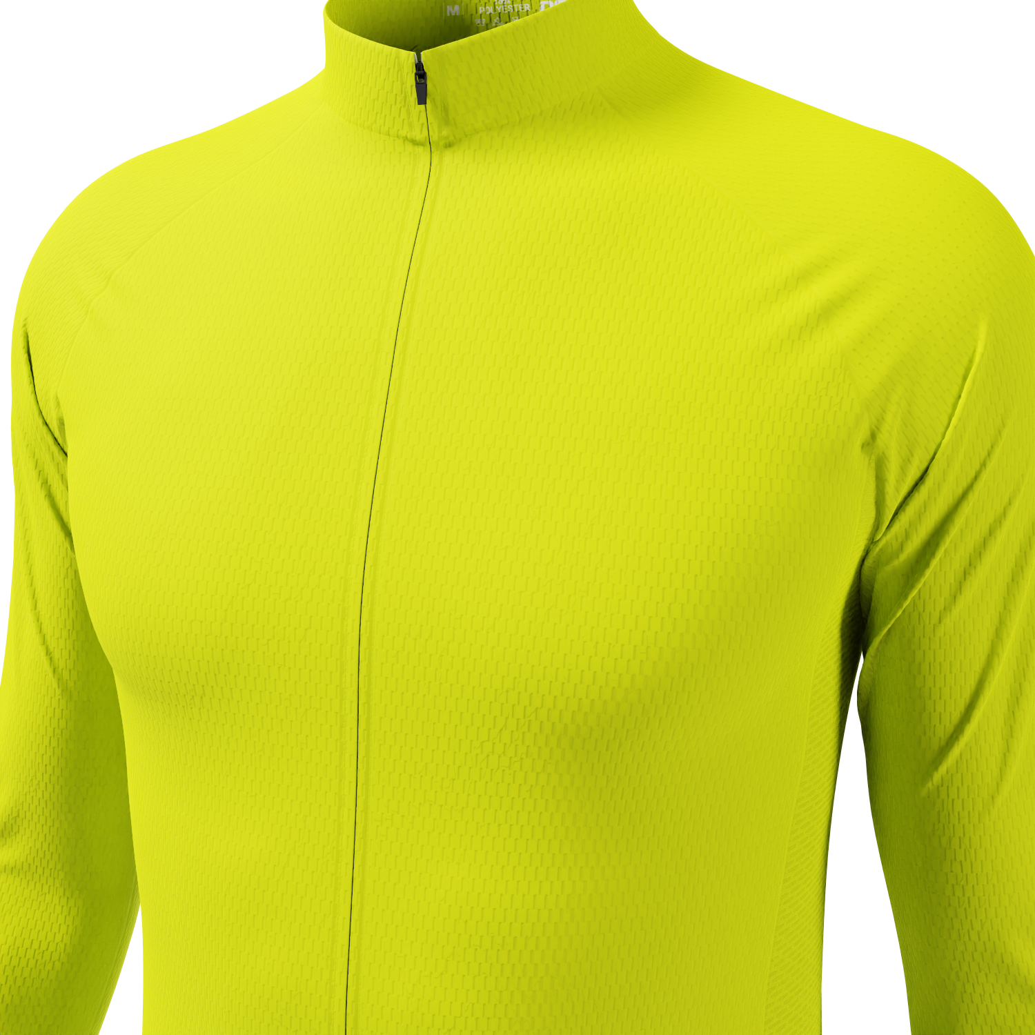 Men's High Viz Basics Long Sleeve Cycling Jersey