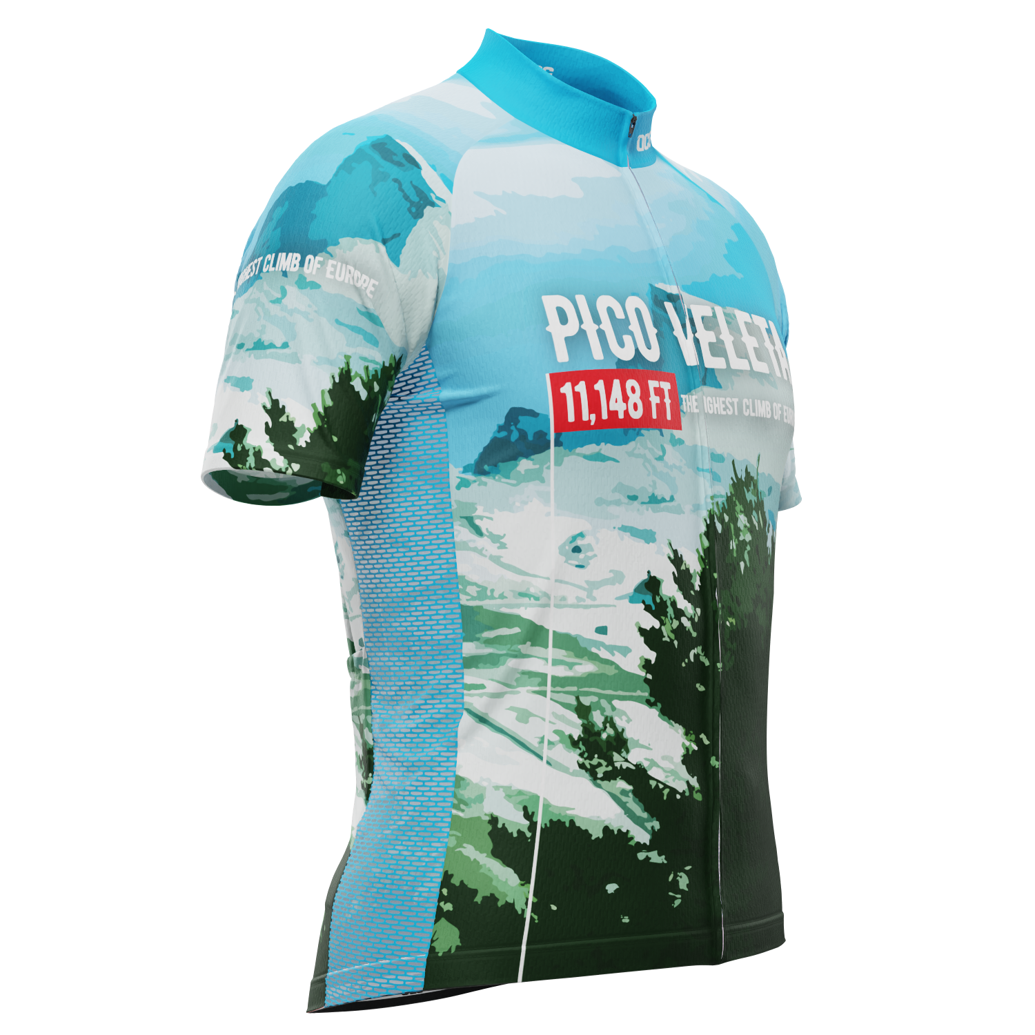 Men's  Pico Veleta Epic Climbs  Short Sleeve Cycling Jersey