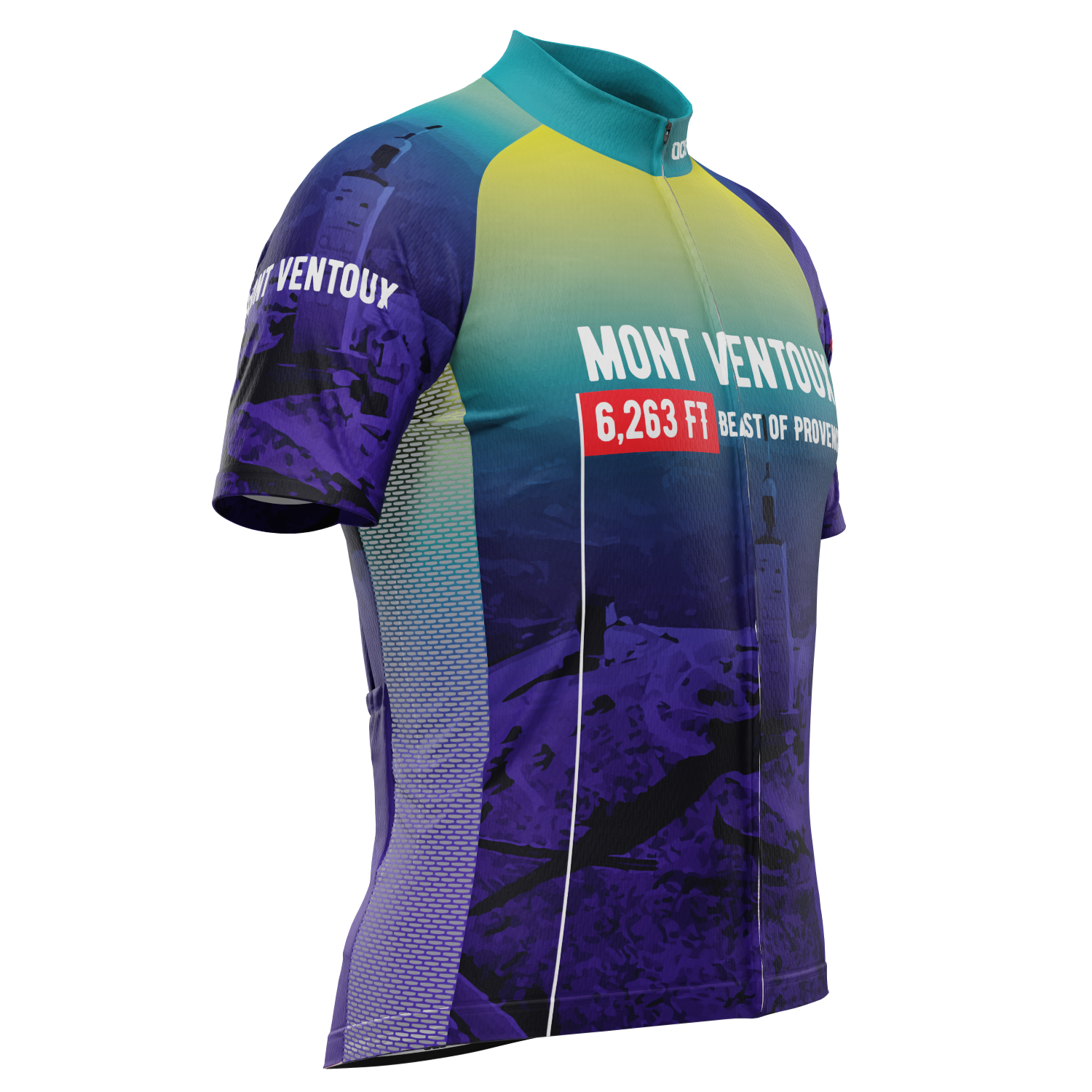 Men's Mont Ventoux Epic Climbs  Short Sleeve Cycling Jersey