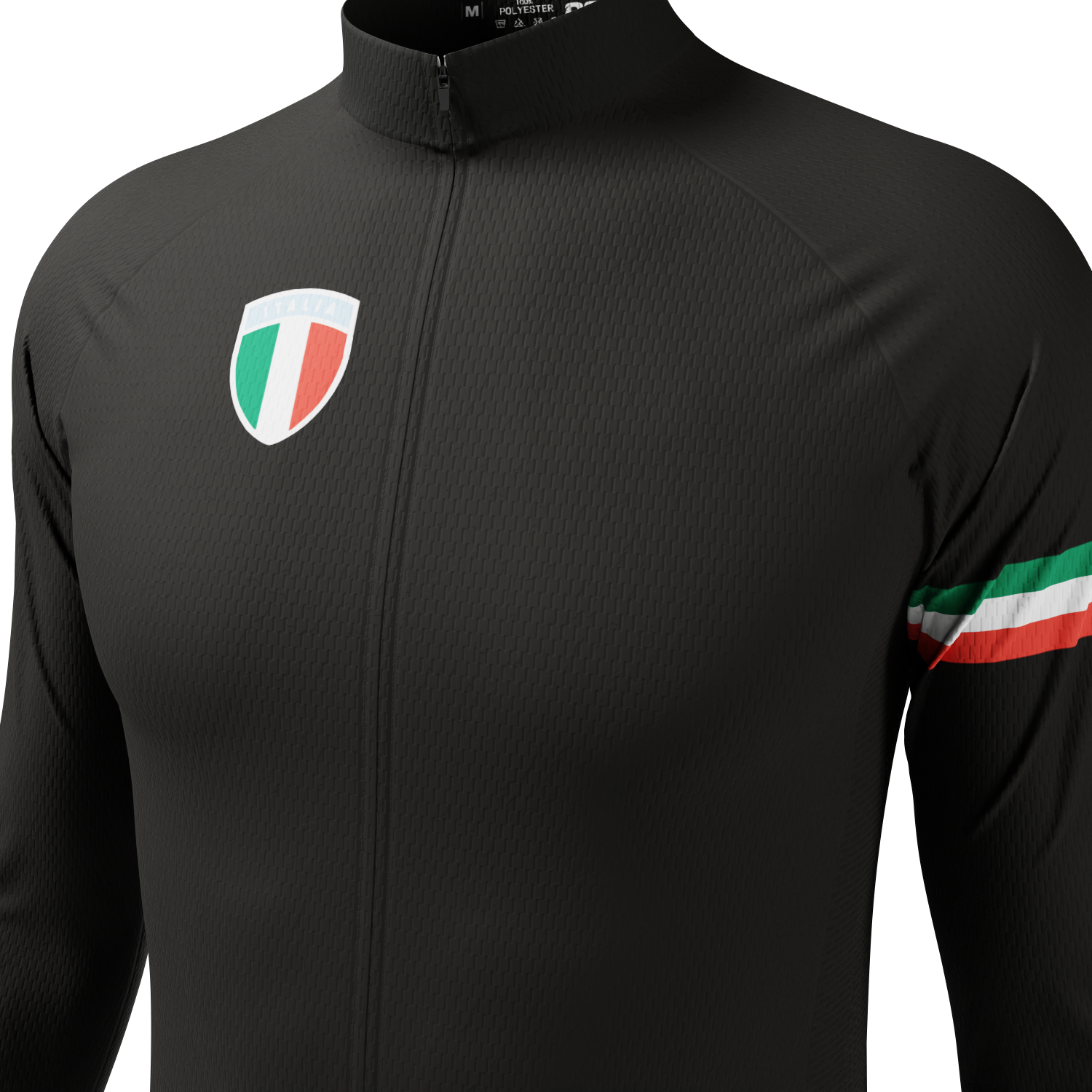 Men's Classic Italia Long Sleeve Cycling Jersey