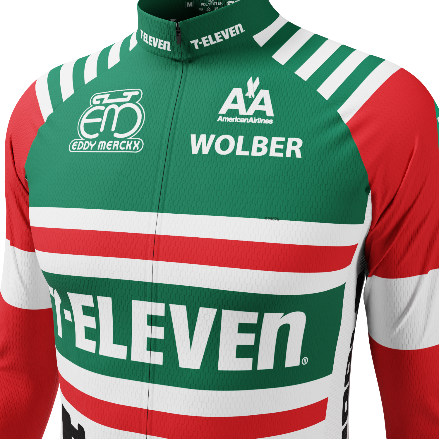 Men's Seven El Team Retro Long Sleeve Cycling Jersey