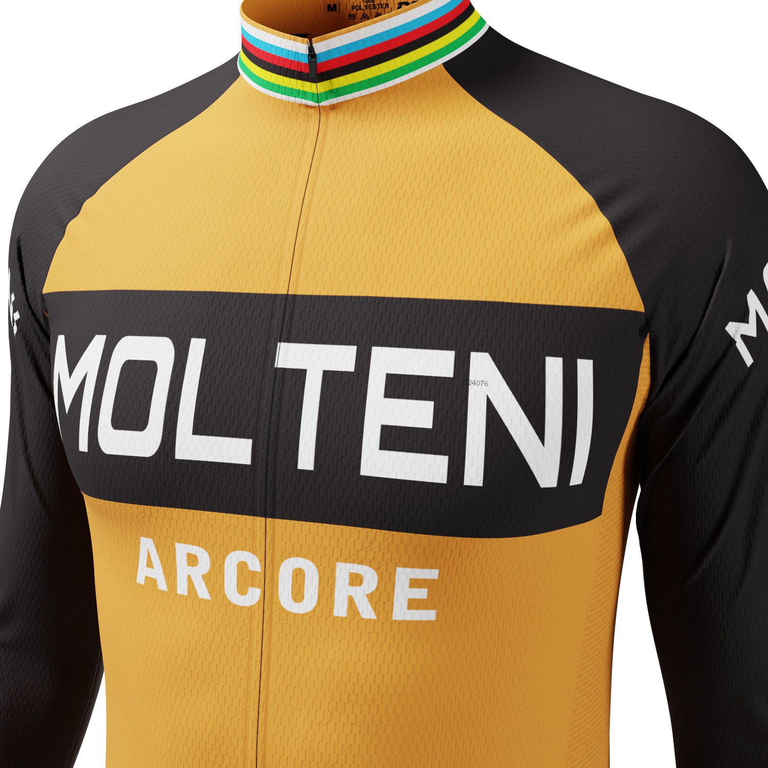 Men's Retro Molteni Classic Long Sleeve Cycling Jersey