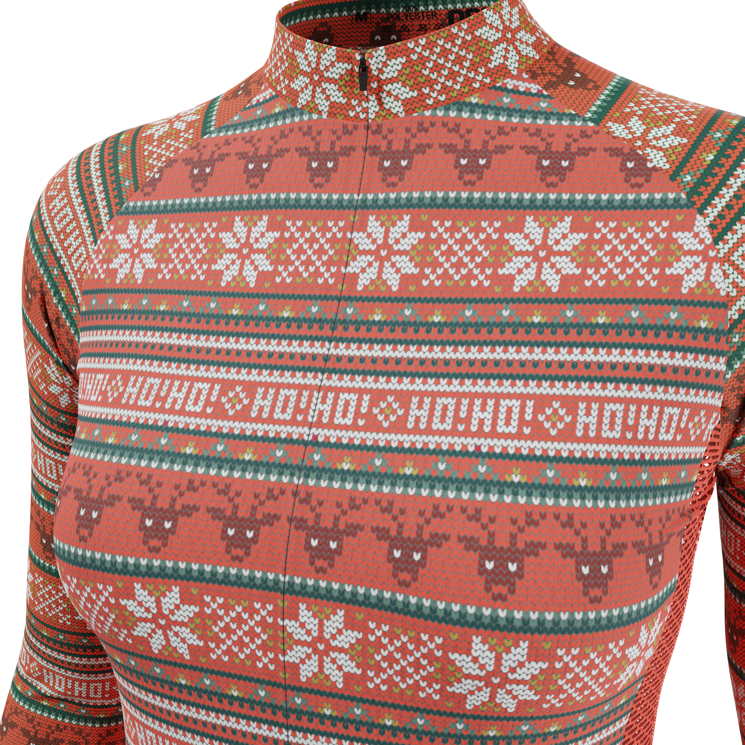 Women's Navidad Long Sleeve Cycling Jersey