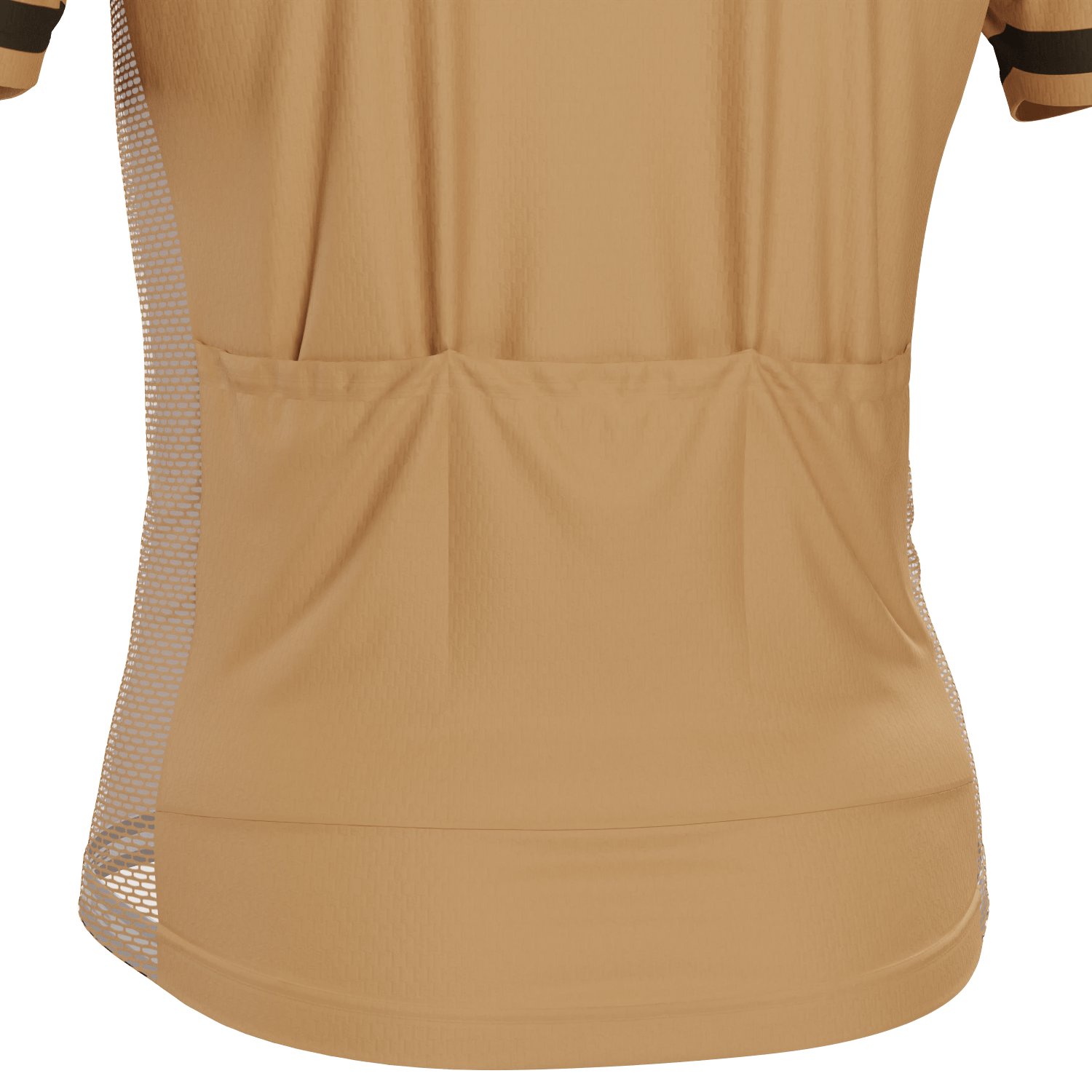 Men's California Republic Brown Short Sleeve Cycling Jersey