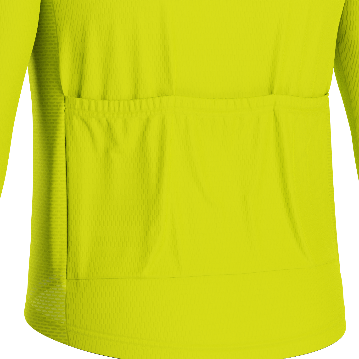 Men's High Viz Basics Long Sleeve Cycling Jersey