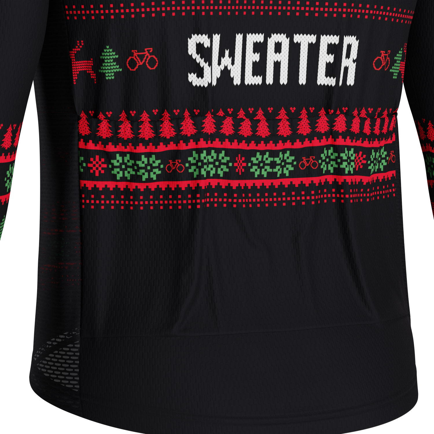 Men's This is my Ugly Christmas Sweater Long Sleeve Cycling Jersey