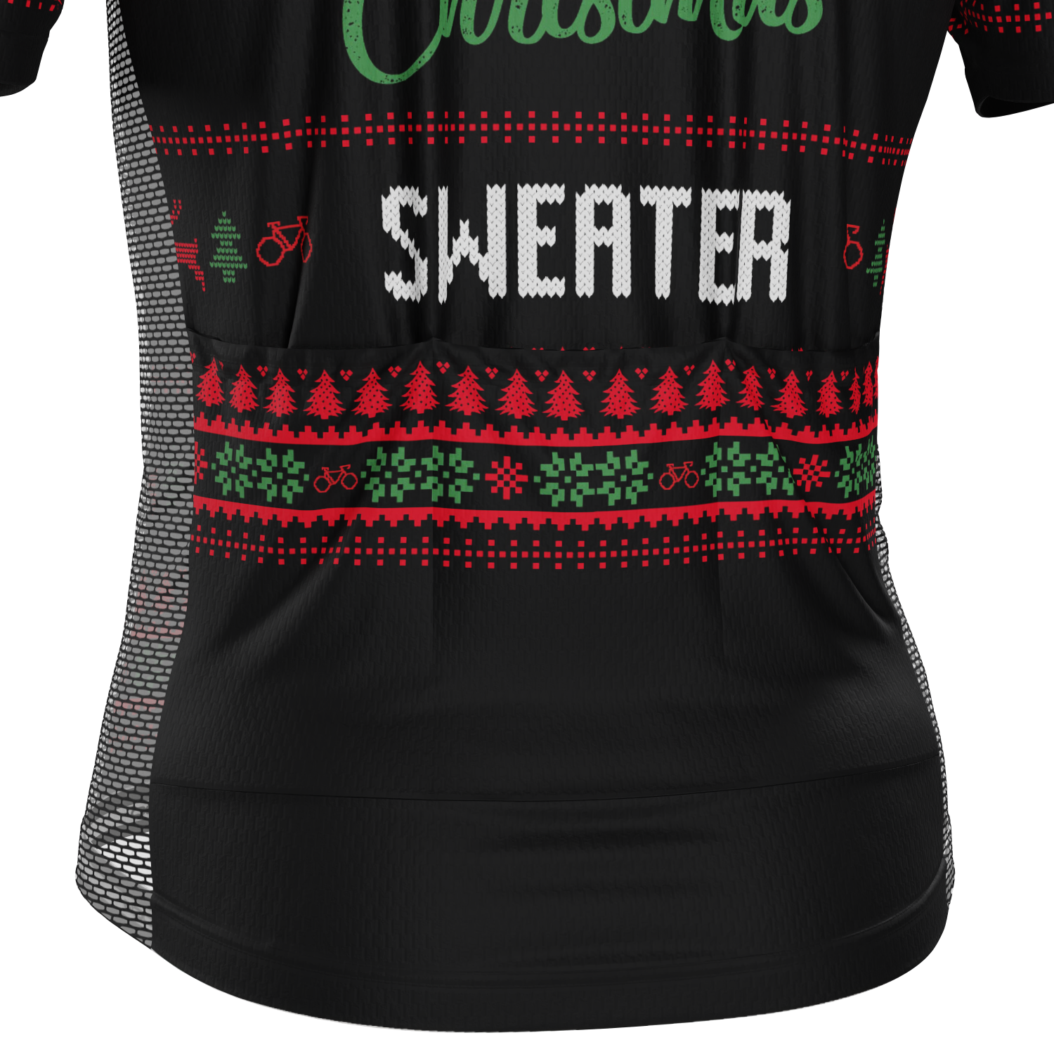 Men's This is my Ugly Christmas Sweater Short Sleeve Cycling Jersey