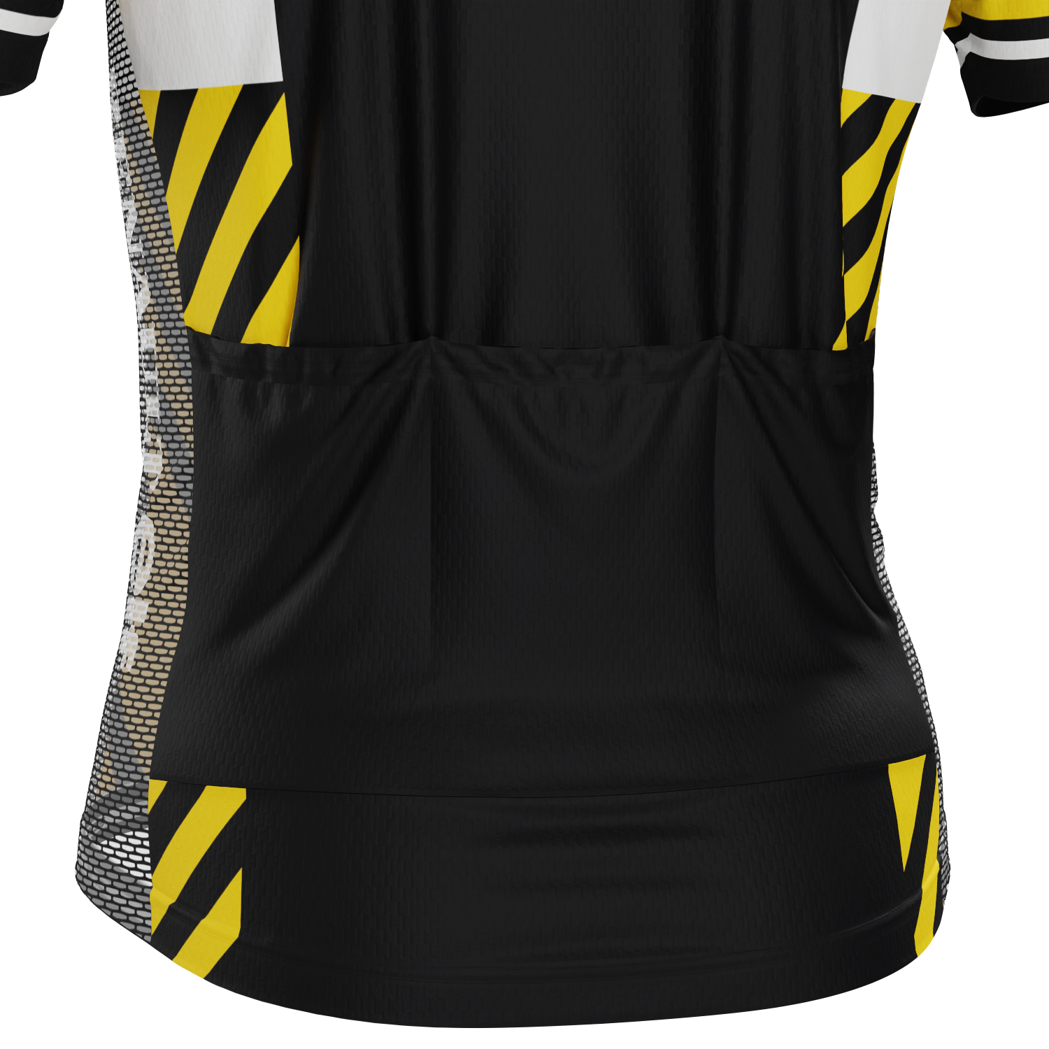 Men's Retro Auto Black Short Sleeve Cycling Jersey