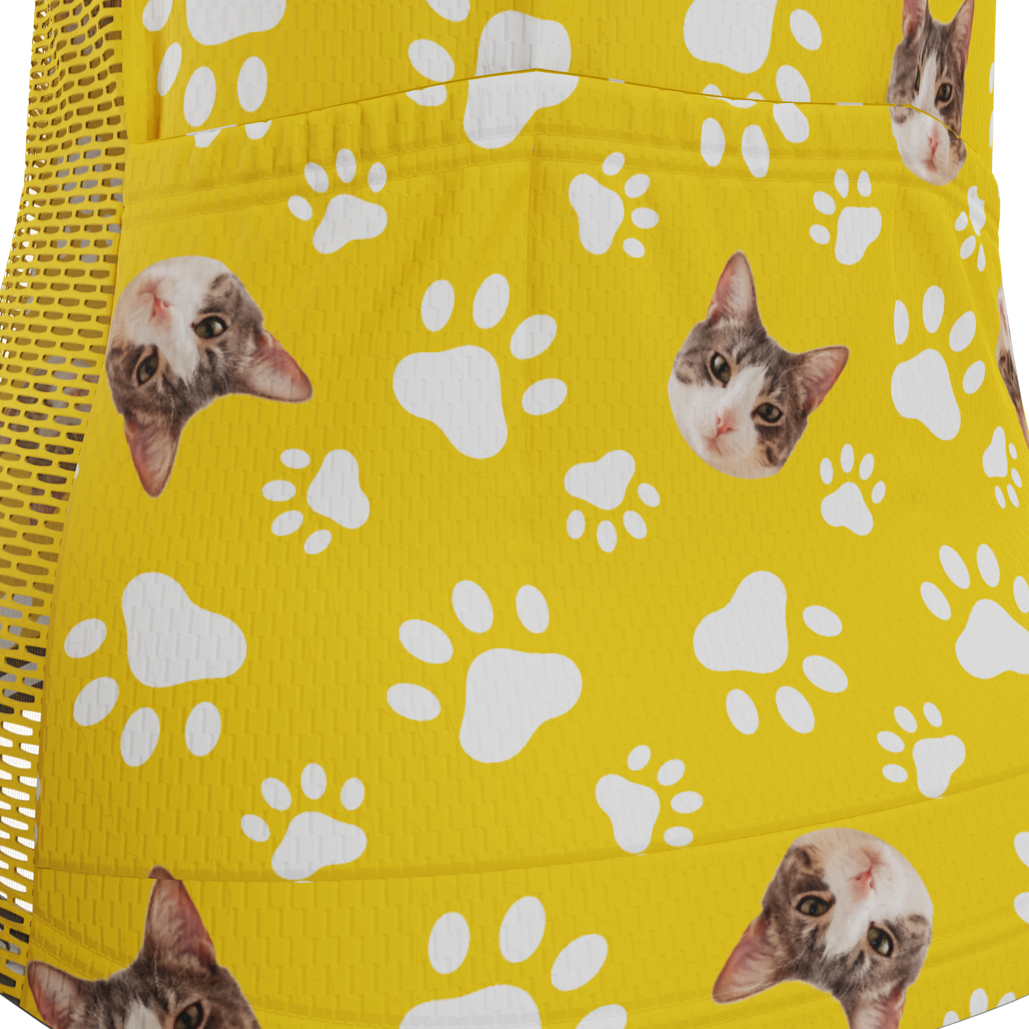 Women's Custom Pet Paws Design Personalized Long Sleeve Cycling Jersey