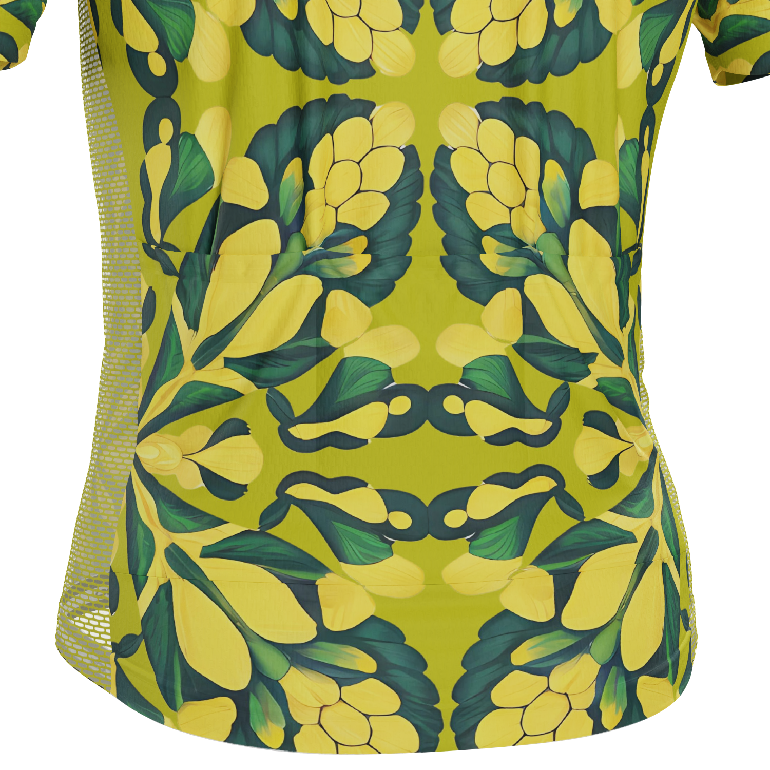 Men's The Golden Wattle Short Sleeve Cycling Jersey