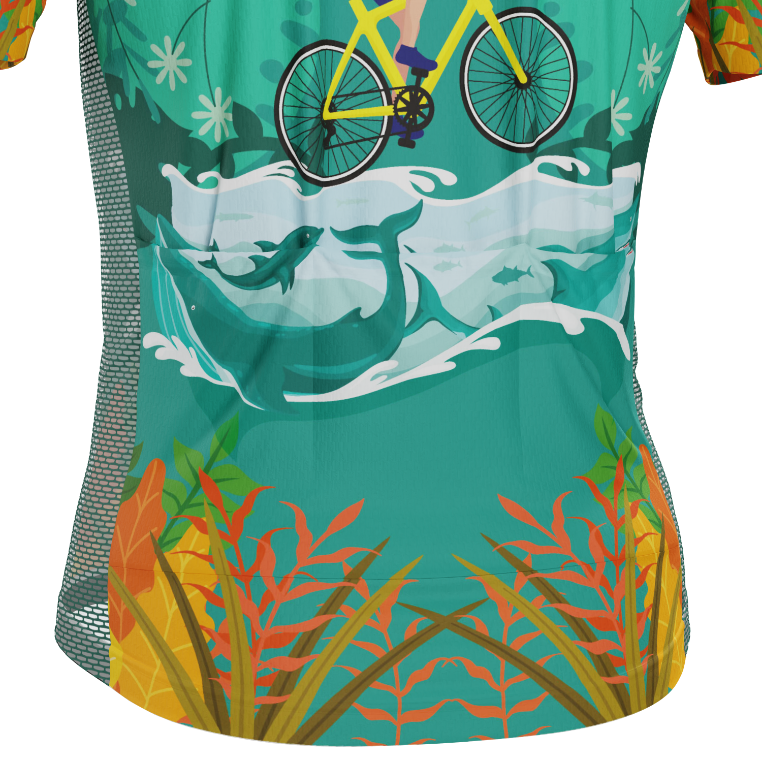Men's Bikes Save The World Short Sleeve Cycling Jersey