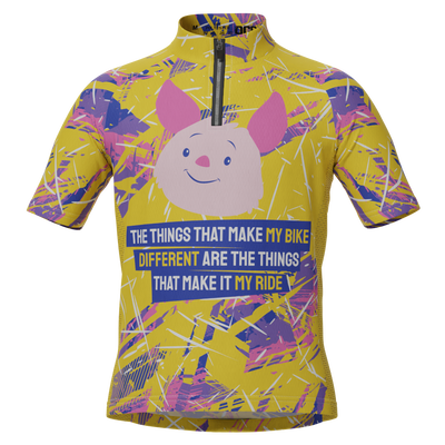 Kid's Piglet's Ride Short Sleeve Cycling Jersey